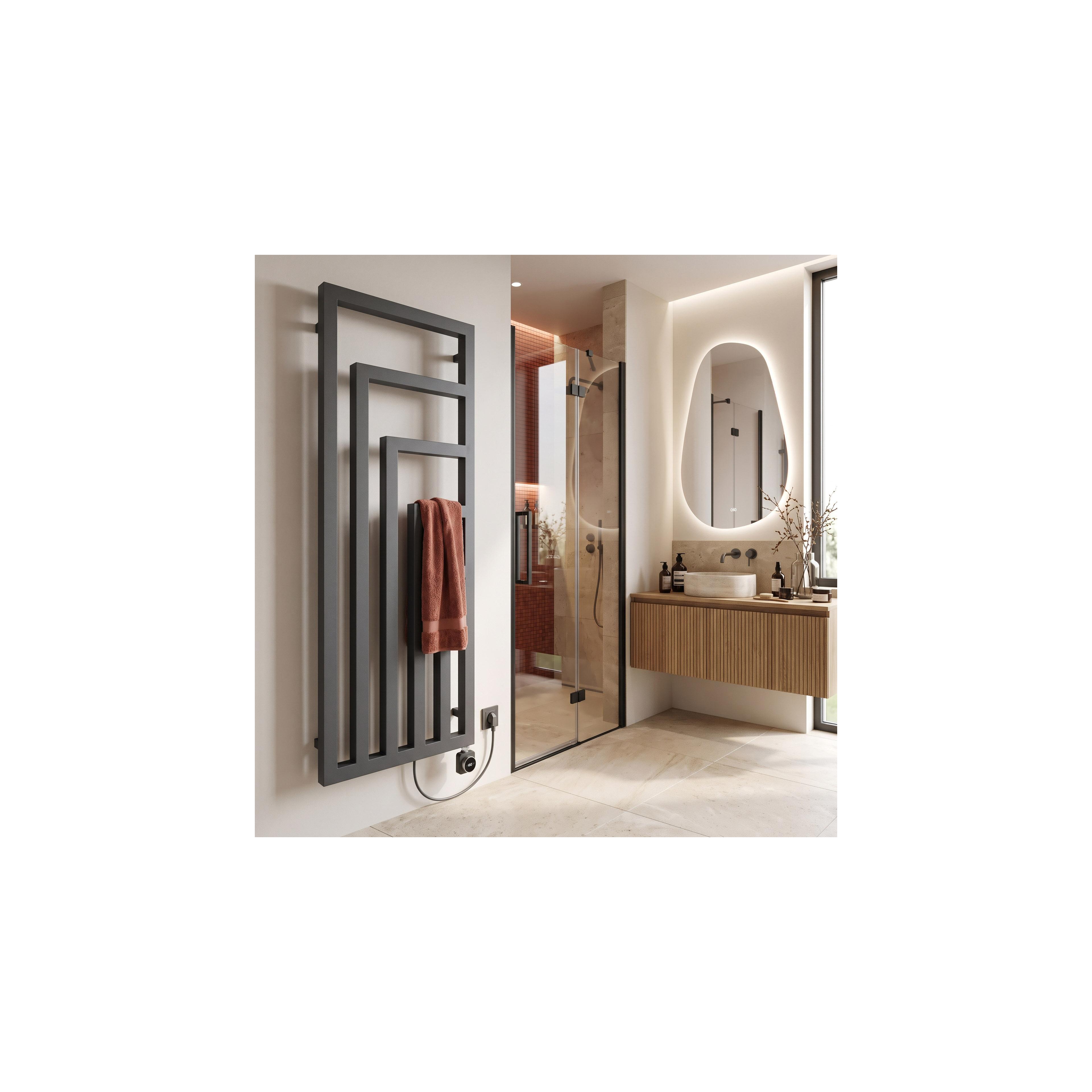 Electric Radiator Rea Modus 140x50cm Grey