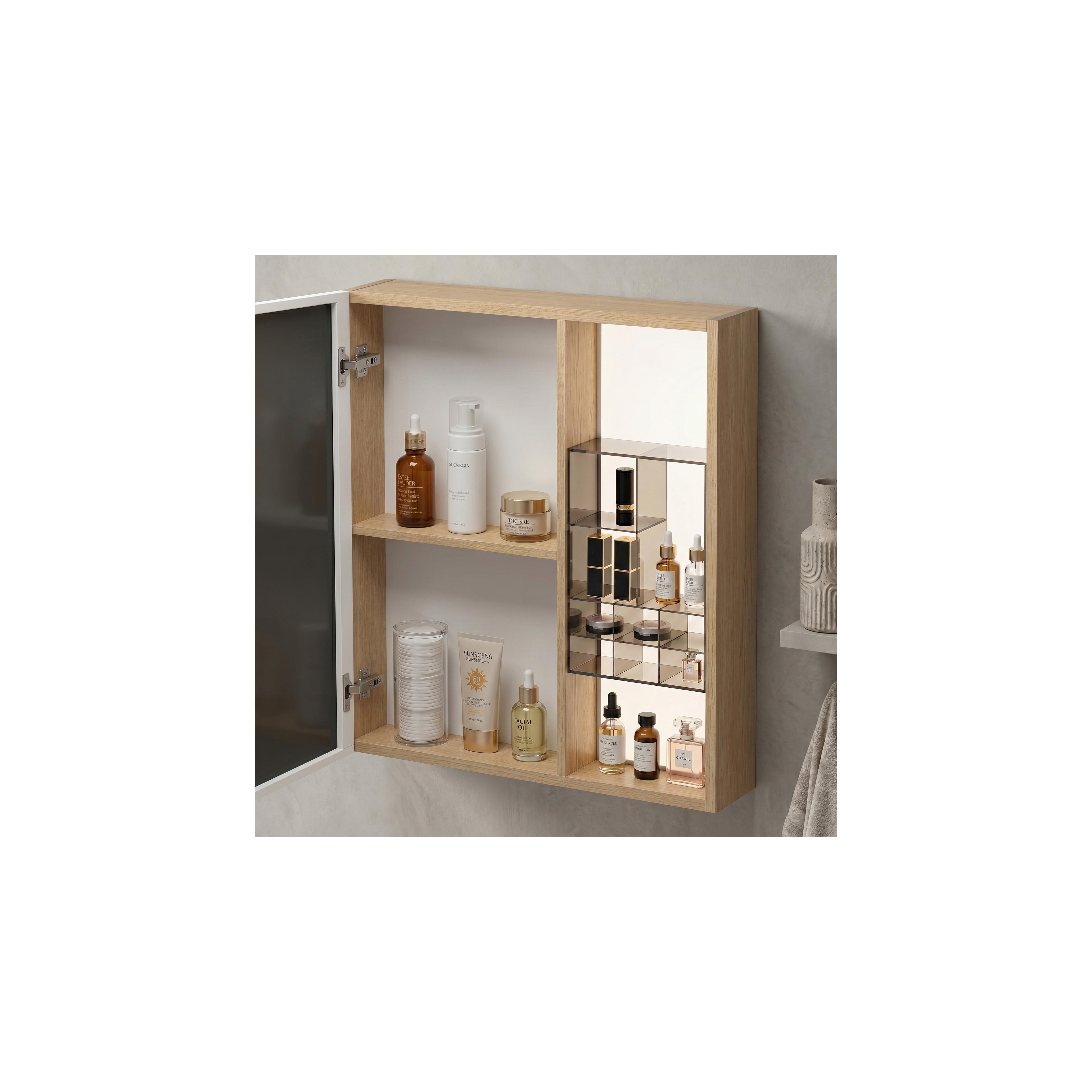Set kupaonskog namještaja s umivaonikom DE07-70 Oak 70CM