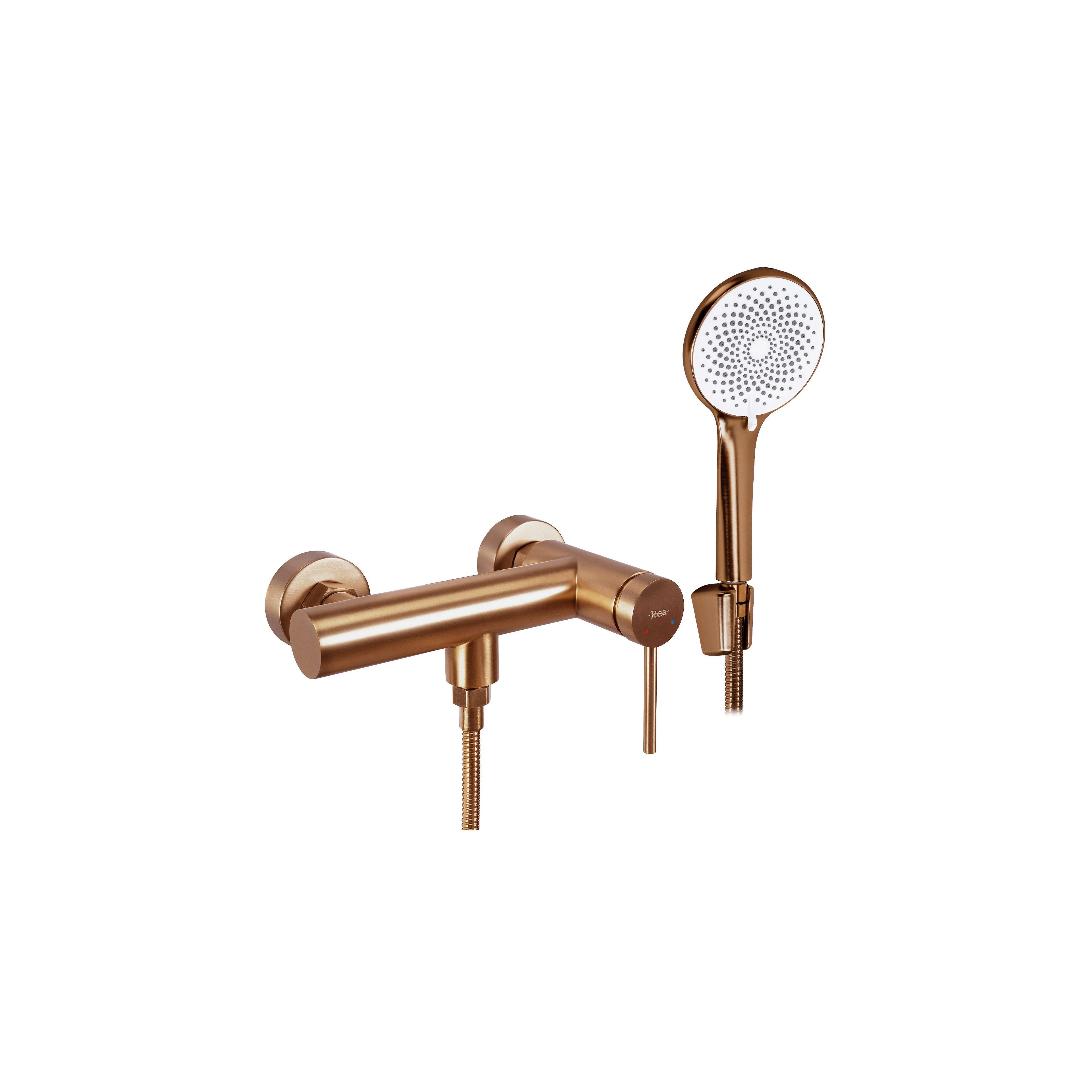 Duscharmatur REA Foss/Clif Brush Copper