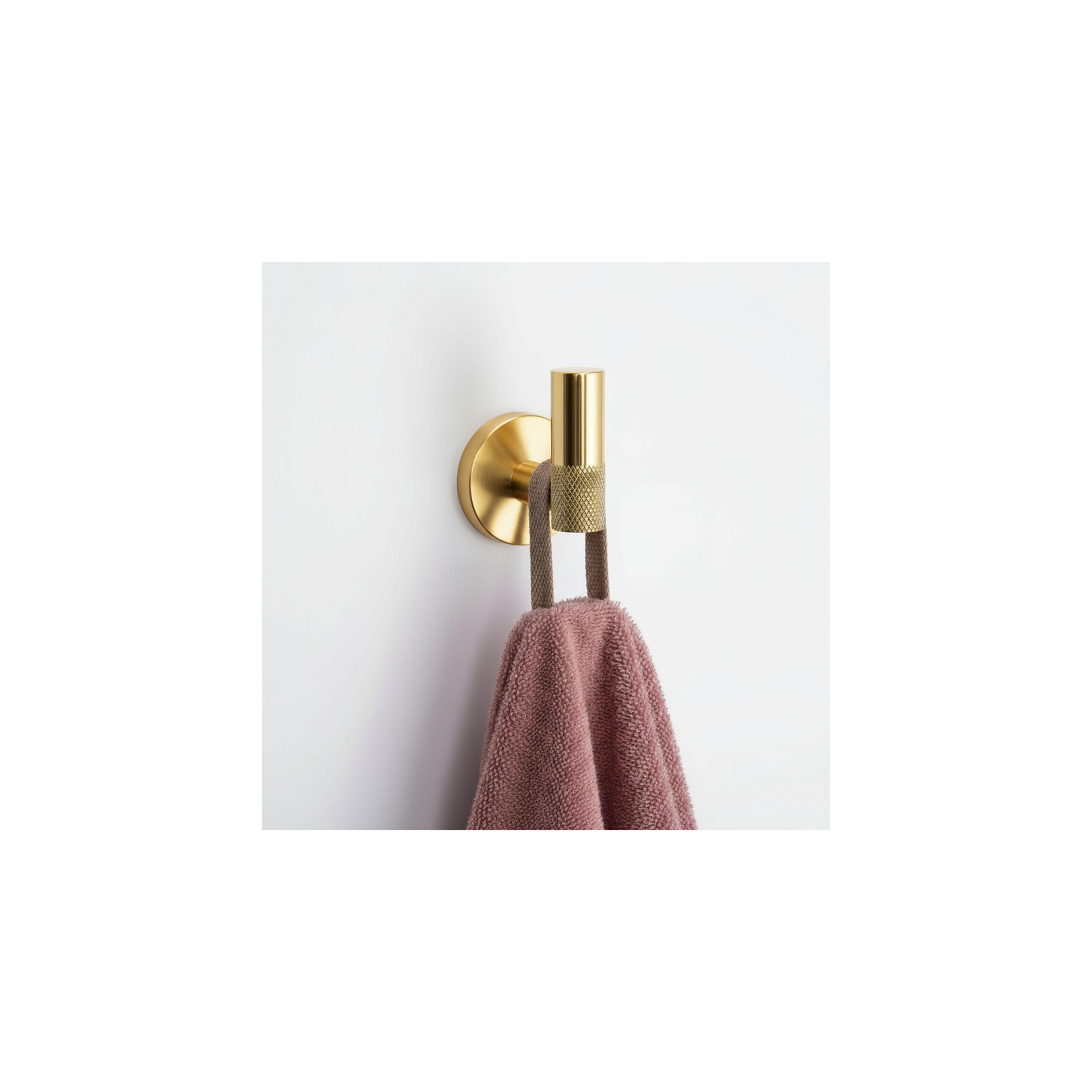 Badezimmer-Accessoire-Set GRID Gold 4-teilig