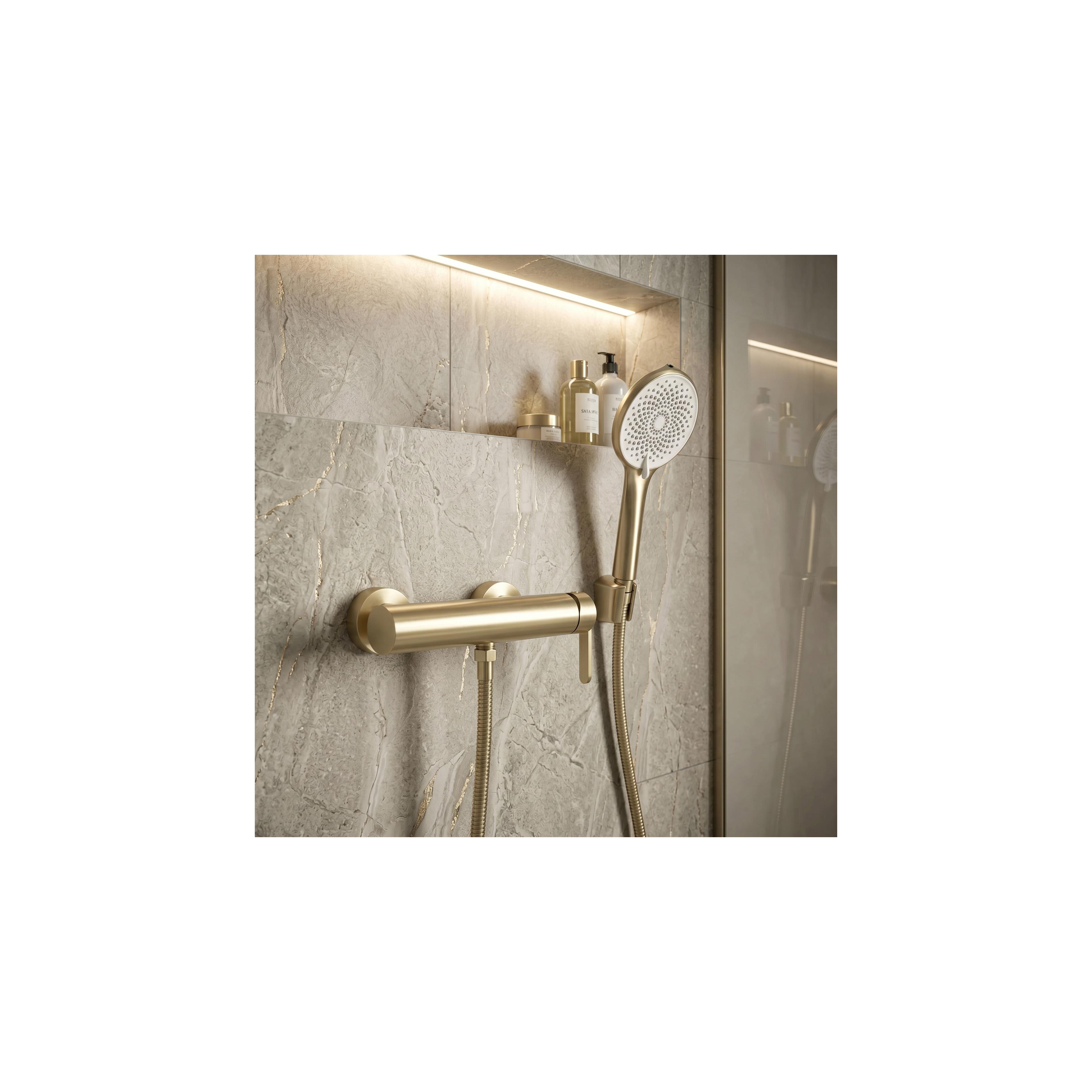 Wannenarmatur REA Ontario Side Brush Gold