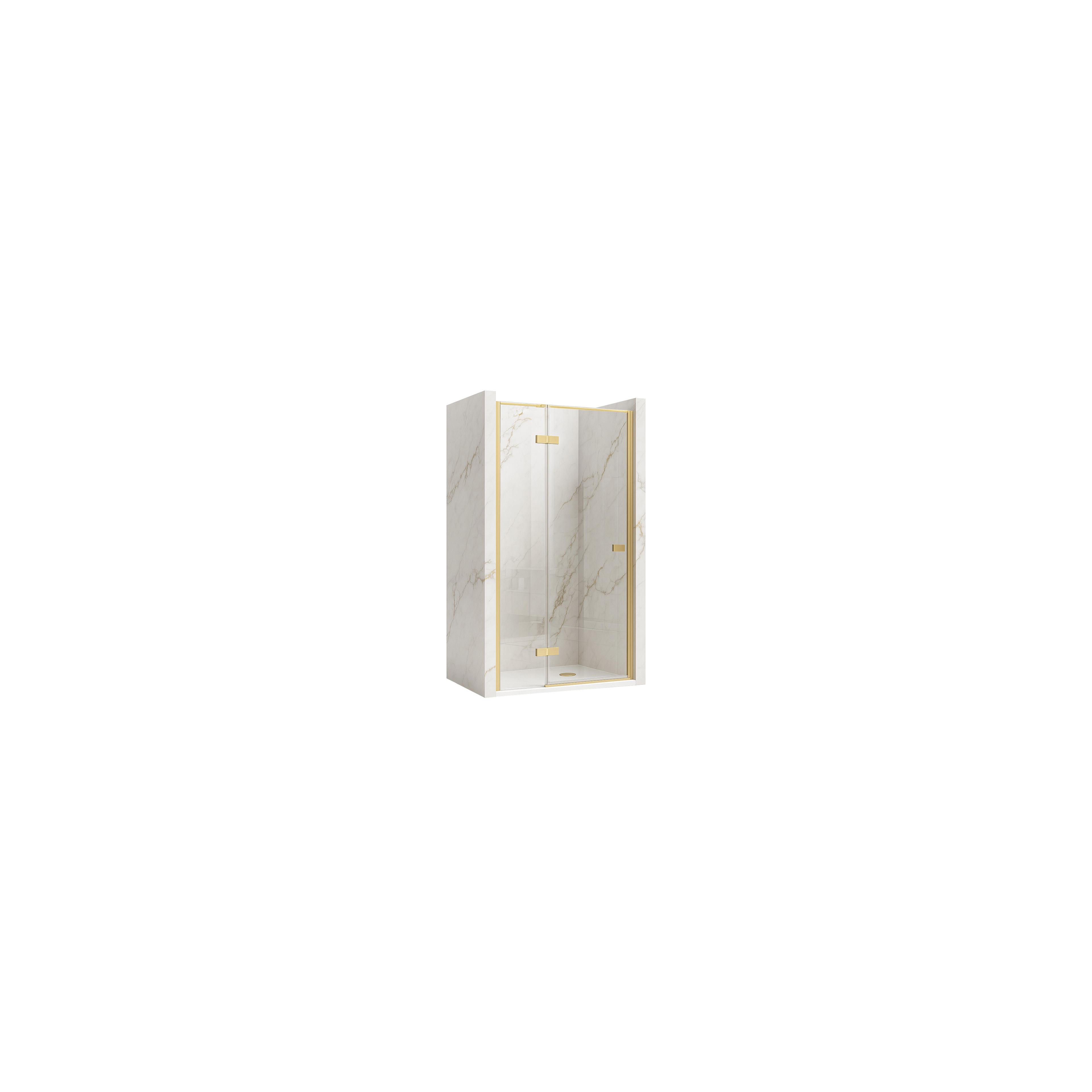 Duschtür Rea Atlas 120 Brush Gold