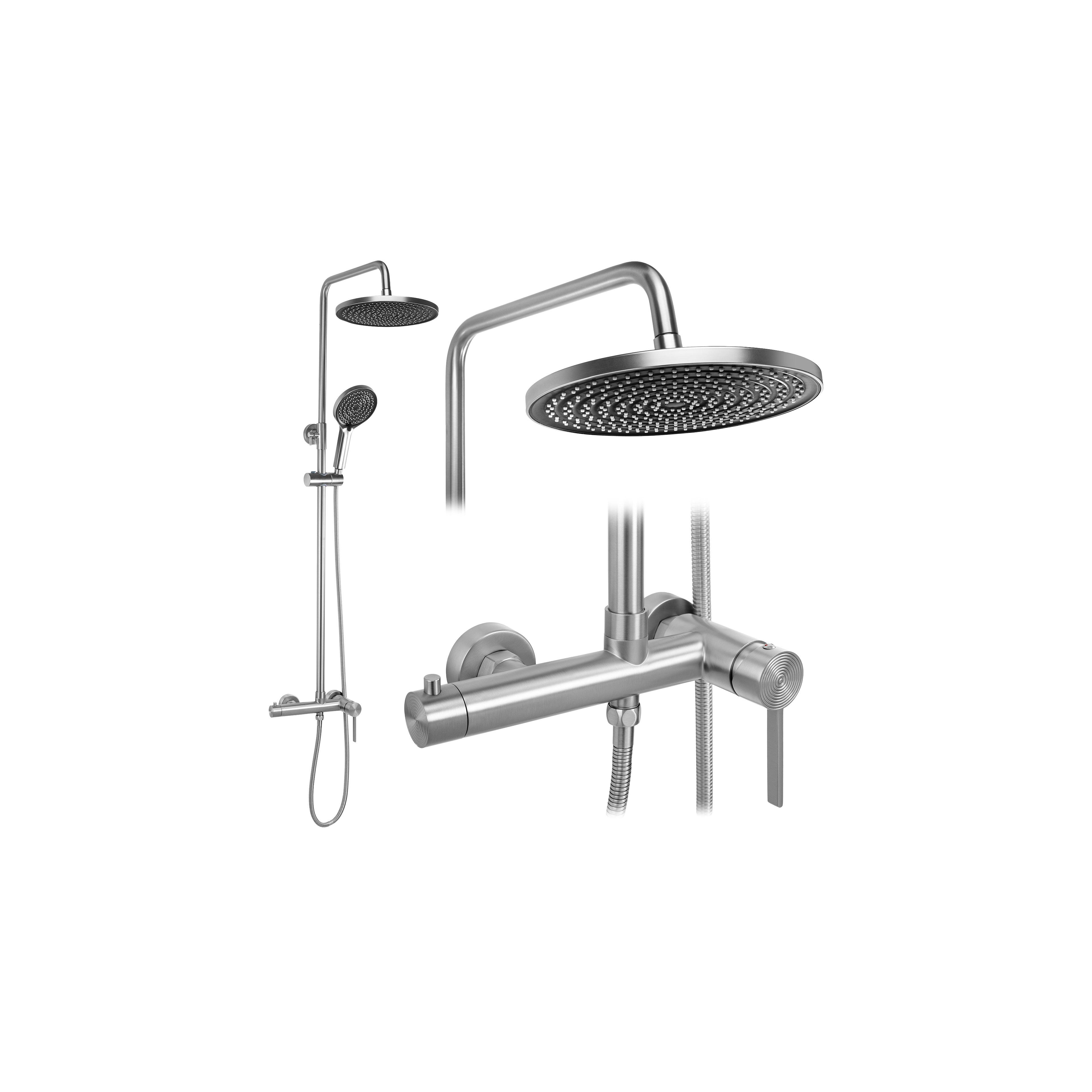 Duschset Rea Foster Brush Nickel