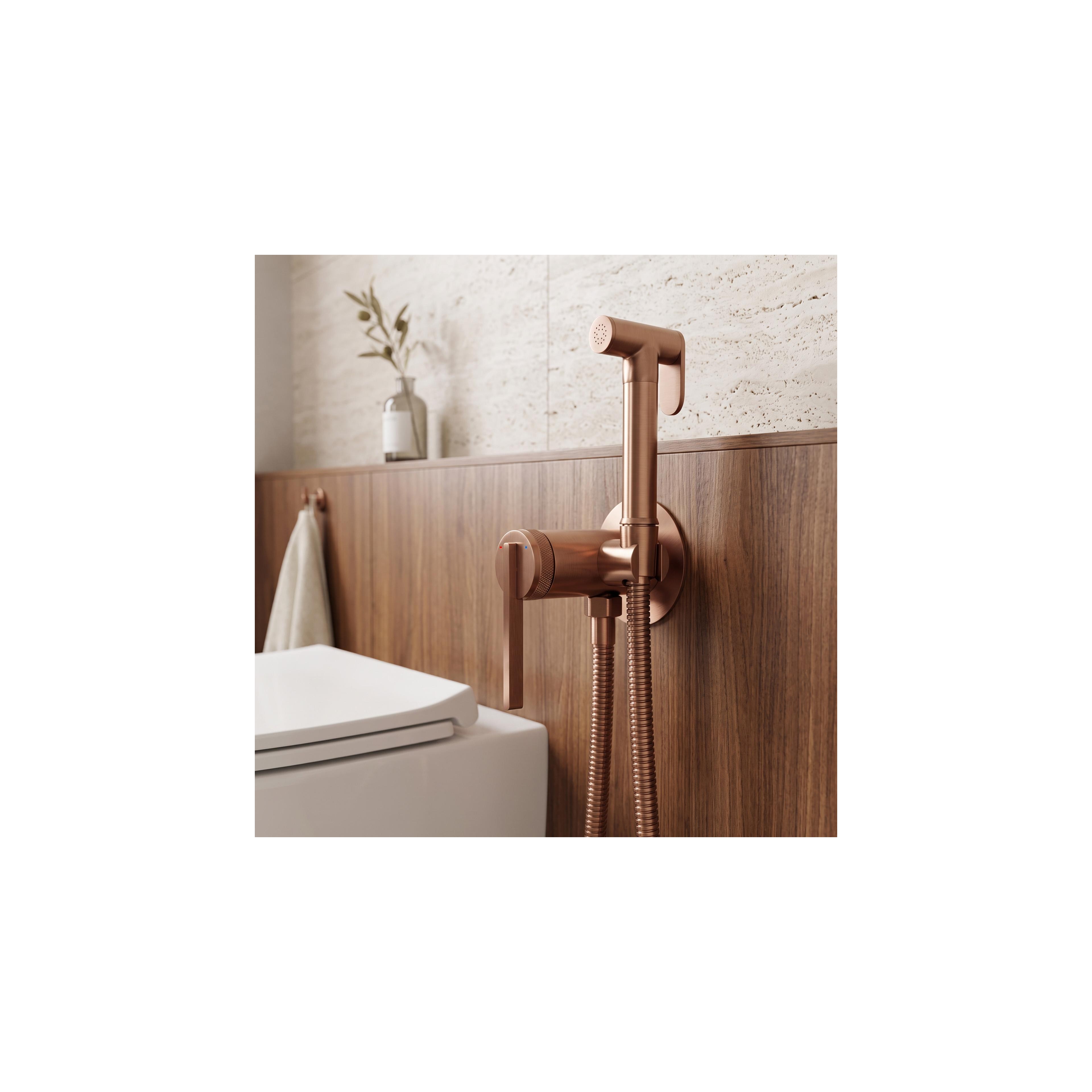 Bidettblandare REA Grace Brush Copper