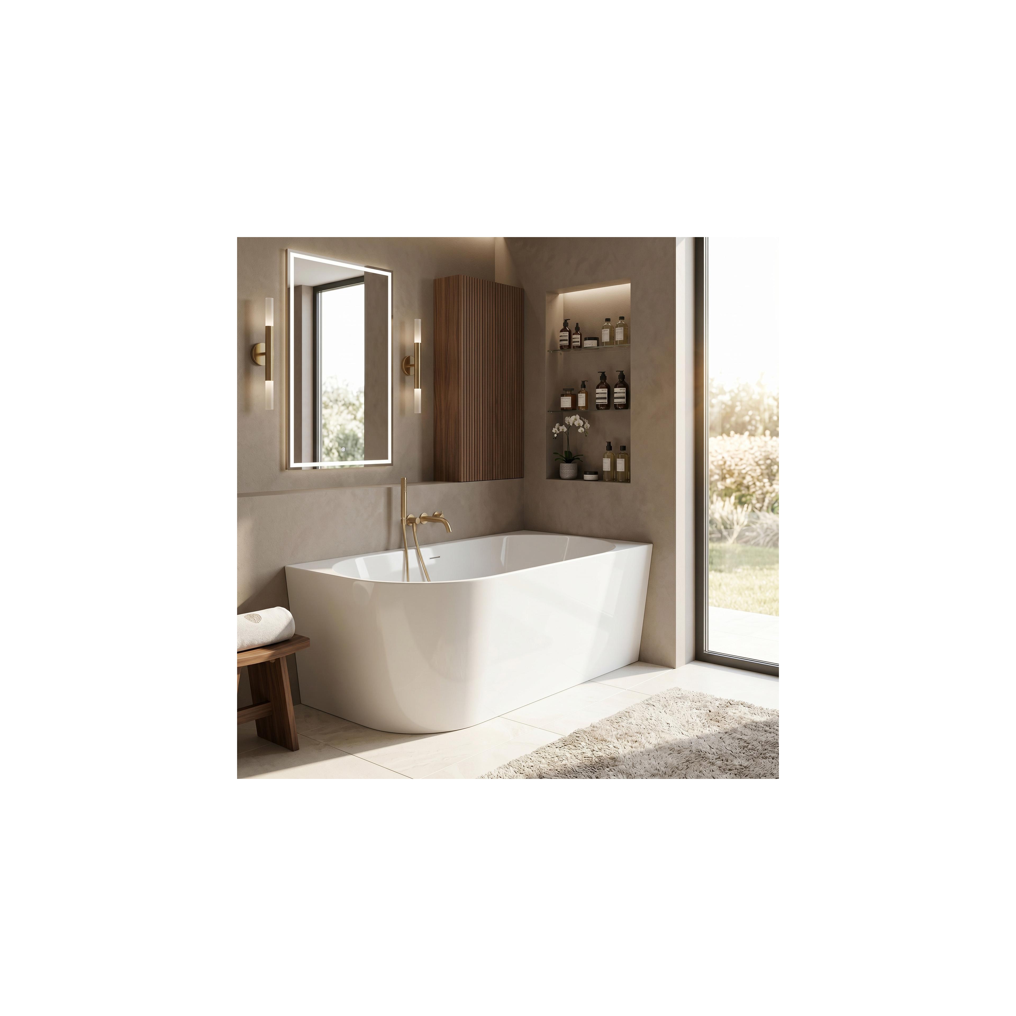 Eckbadewanne aus Acryl REA Bellanto Slim 150 Right