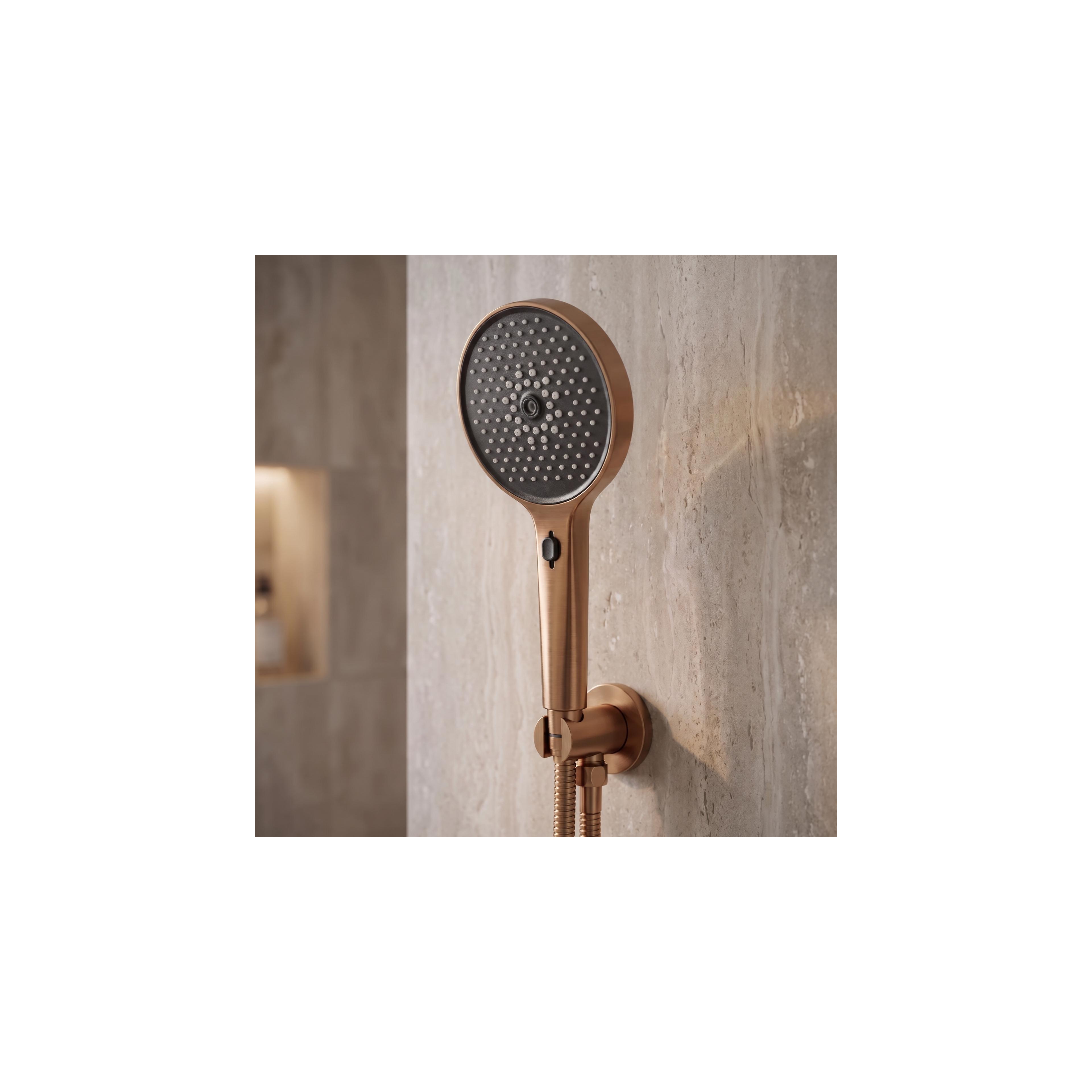 Душ система за вграждане Rea Uni Brush Copper + BOX