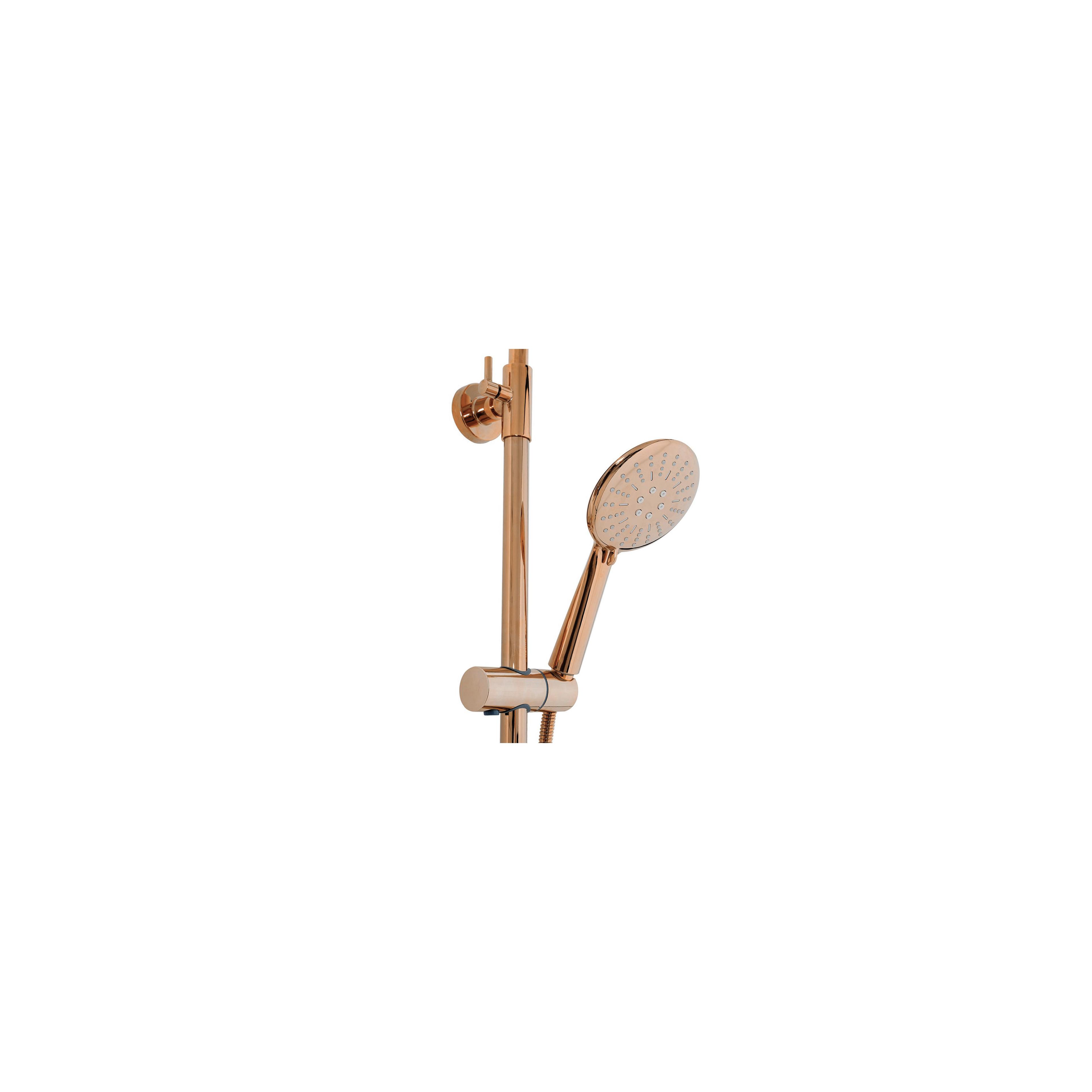 Kit de douche avec thermostat REA Lungo Copper