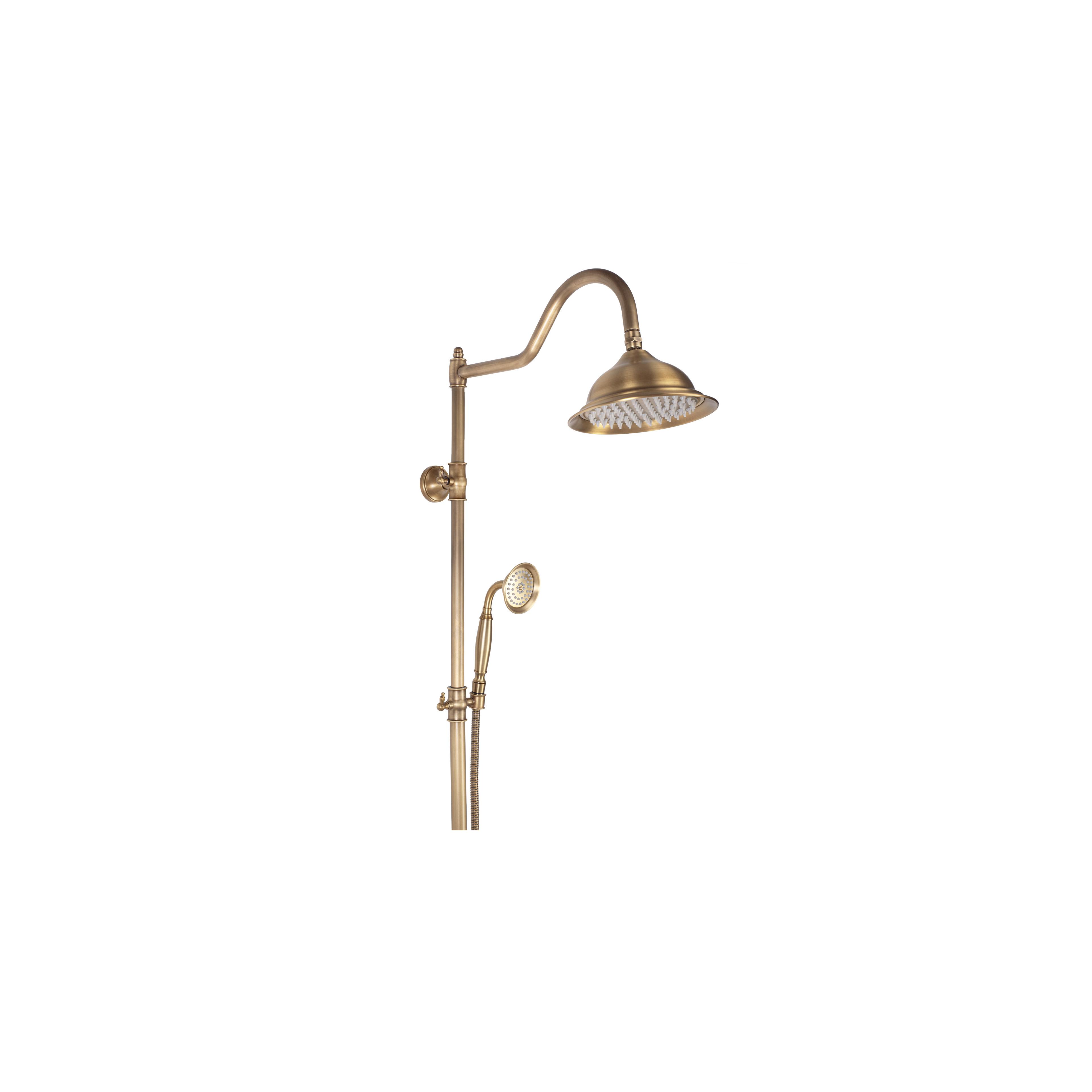 Shower set REA BERGAMO antique bronze
