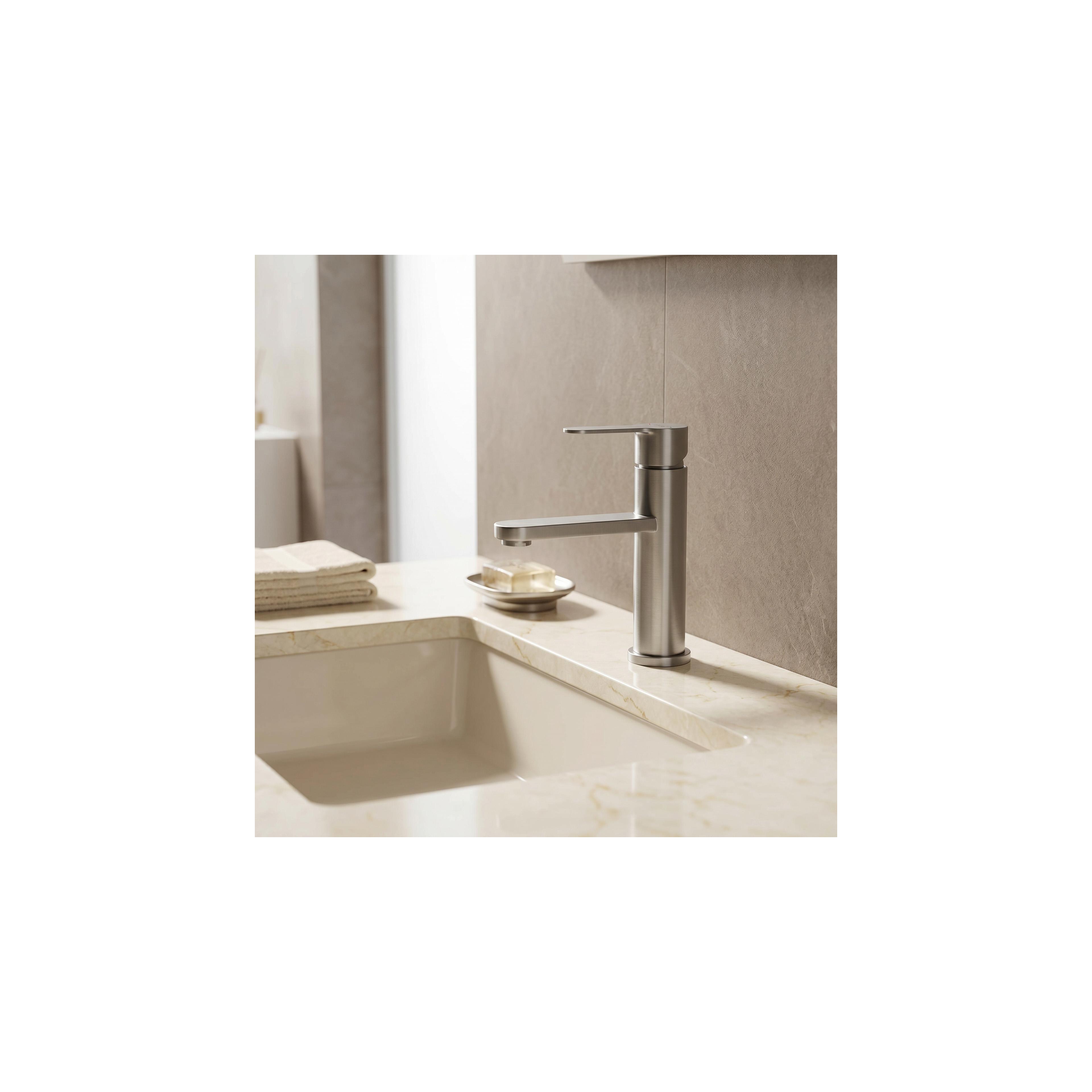 Waschbeckenarmatur Rea Arcos Brush Nickel