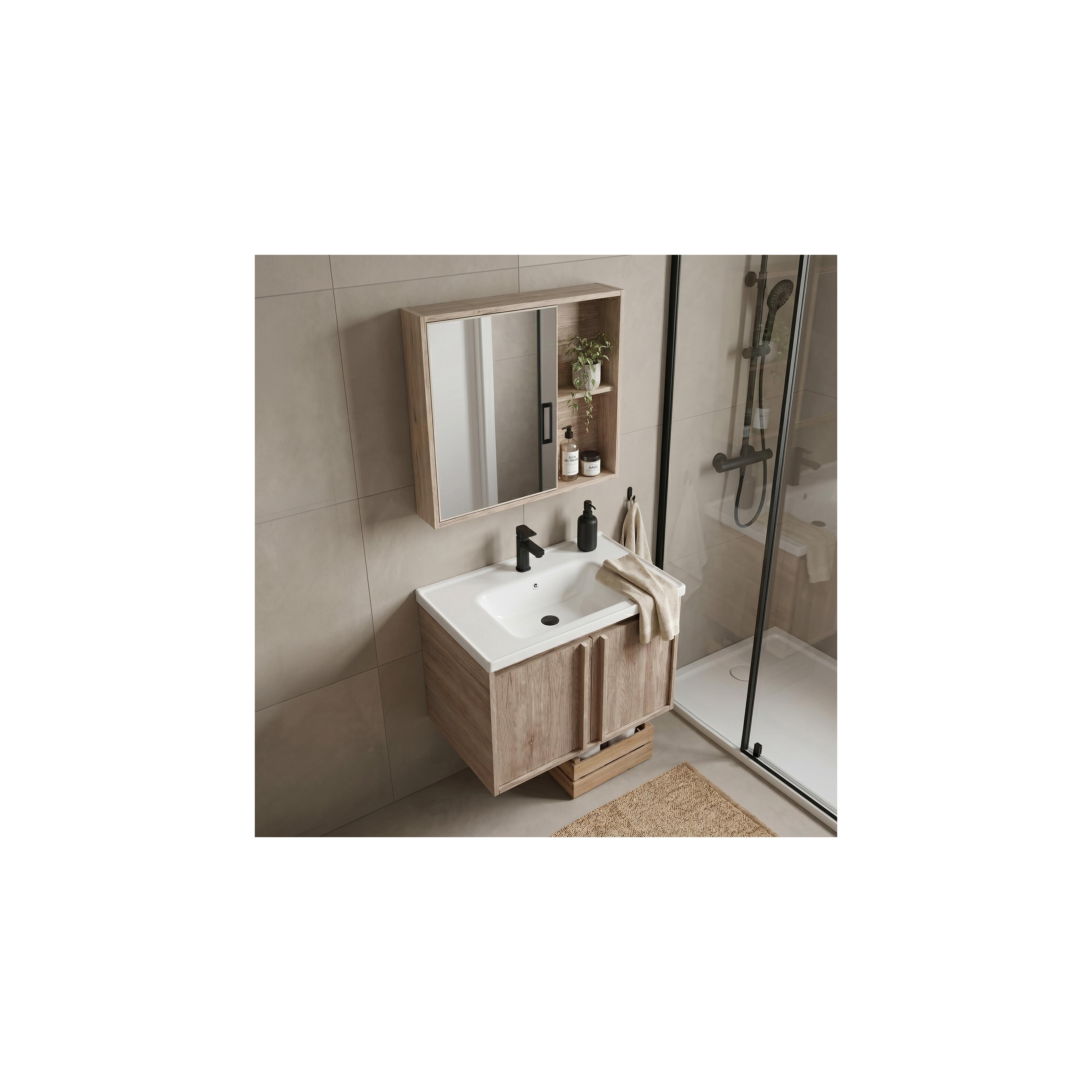 Badezimmermöbel-Set mit Waschbecken Gama T25023 QHM 60CM