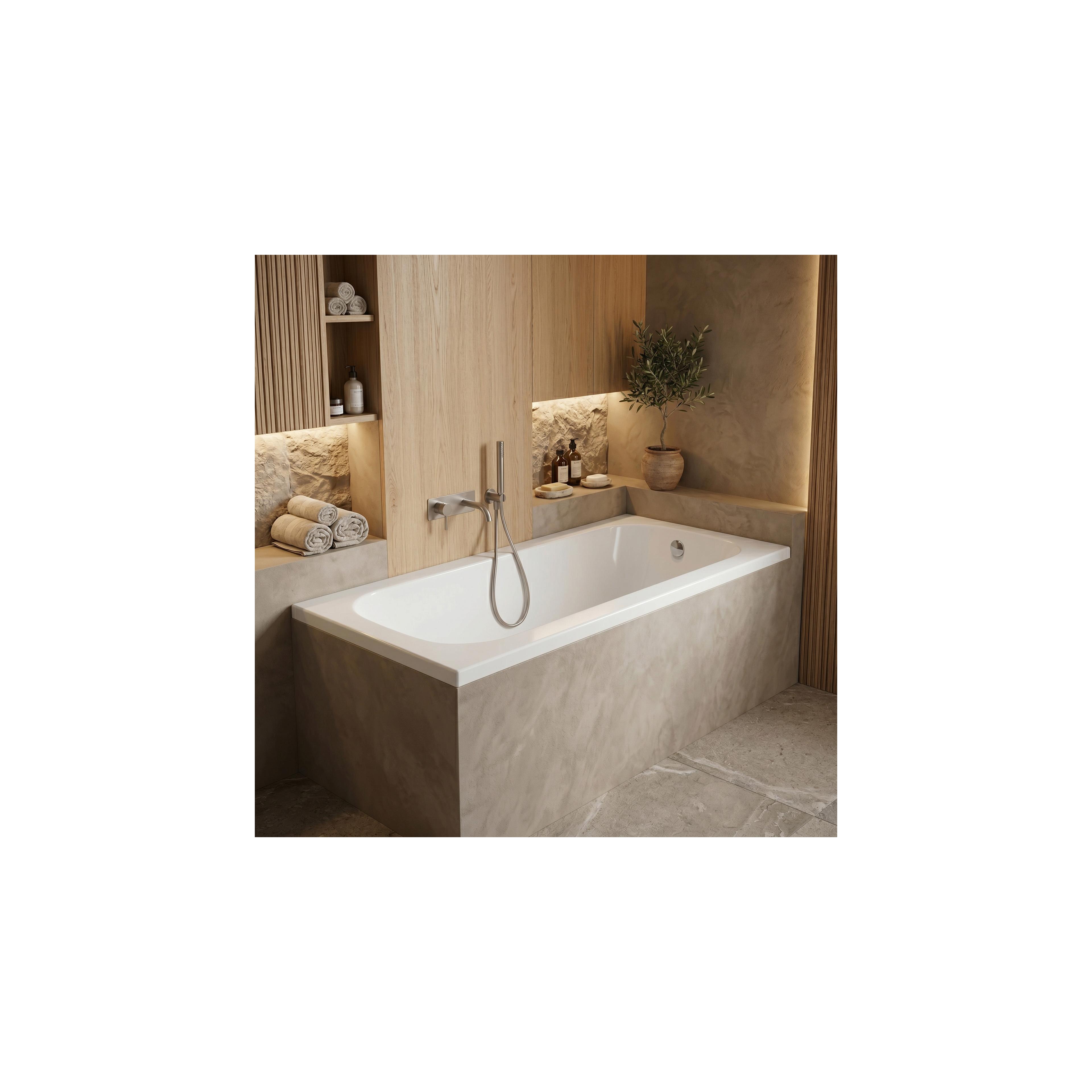 Acryl-Einbaubadewanne Rea Gloria 140