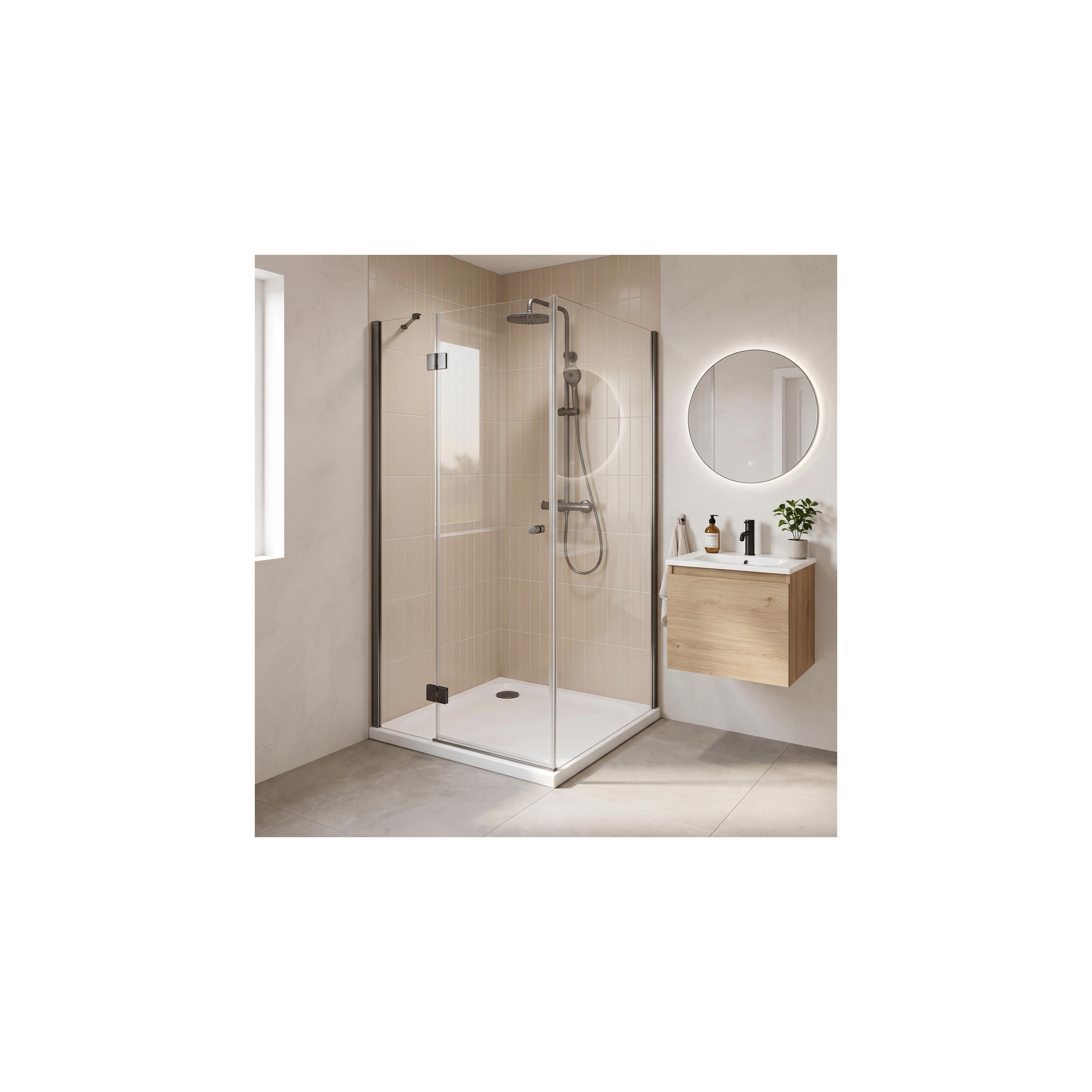 Base de duche acrílica Rea Belmond White 90x90 Titan