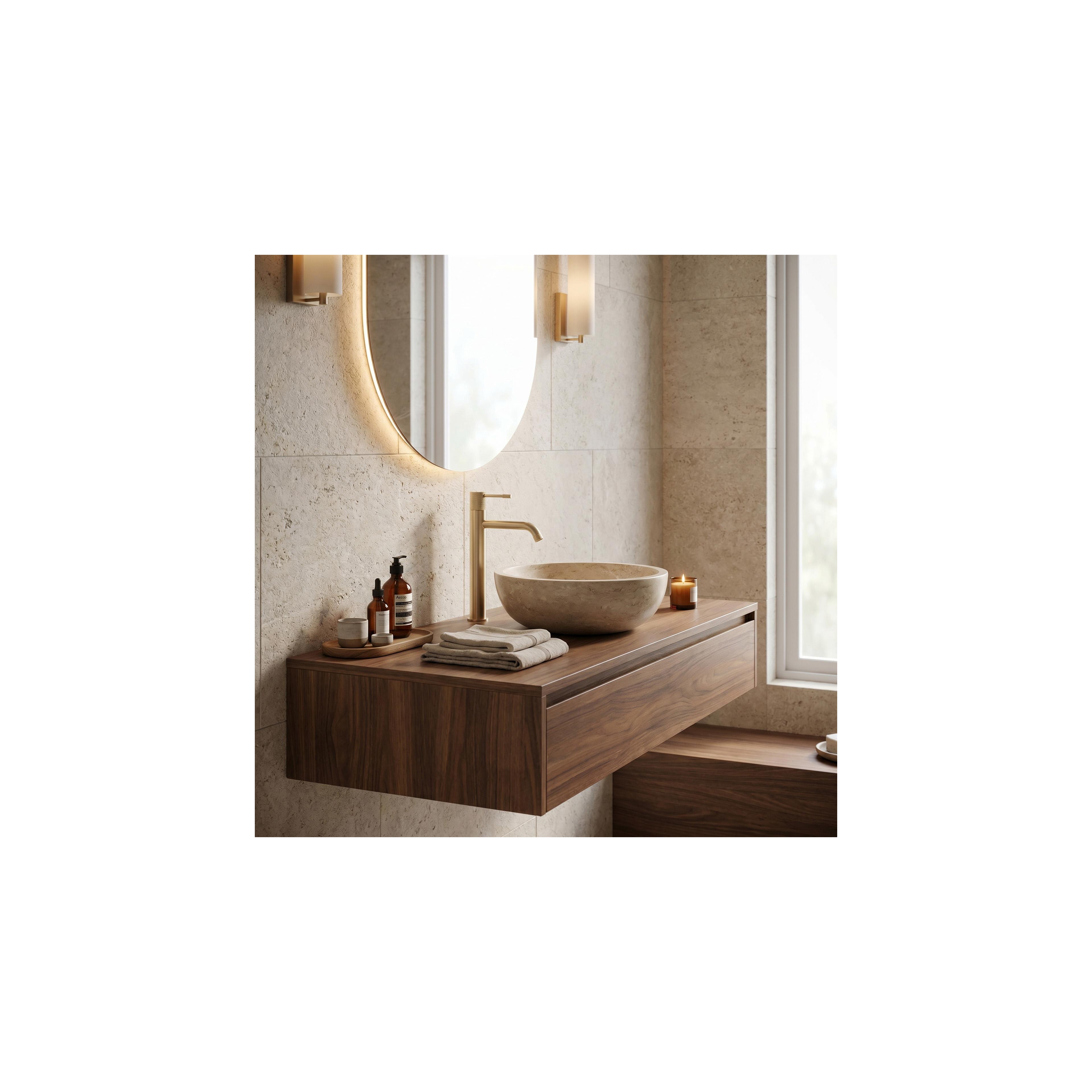 Waschbeckenarmatur Rea  Venti Gold high