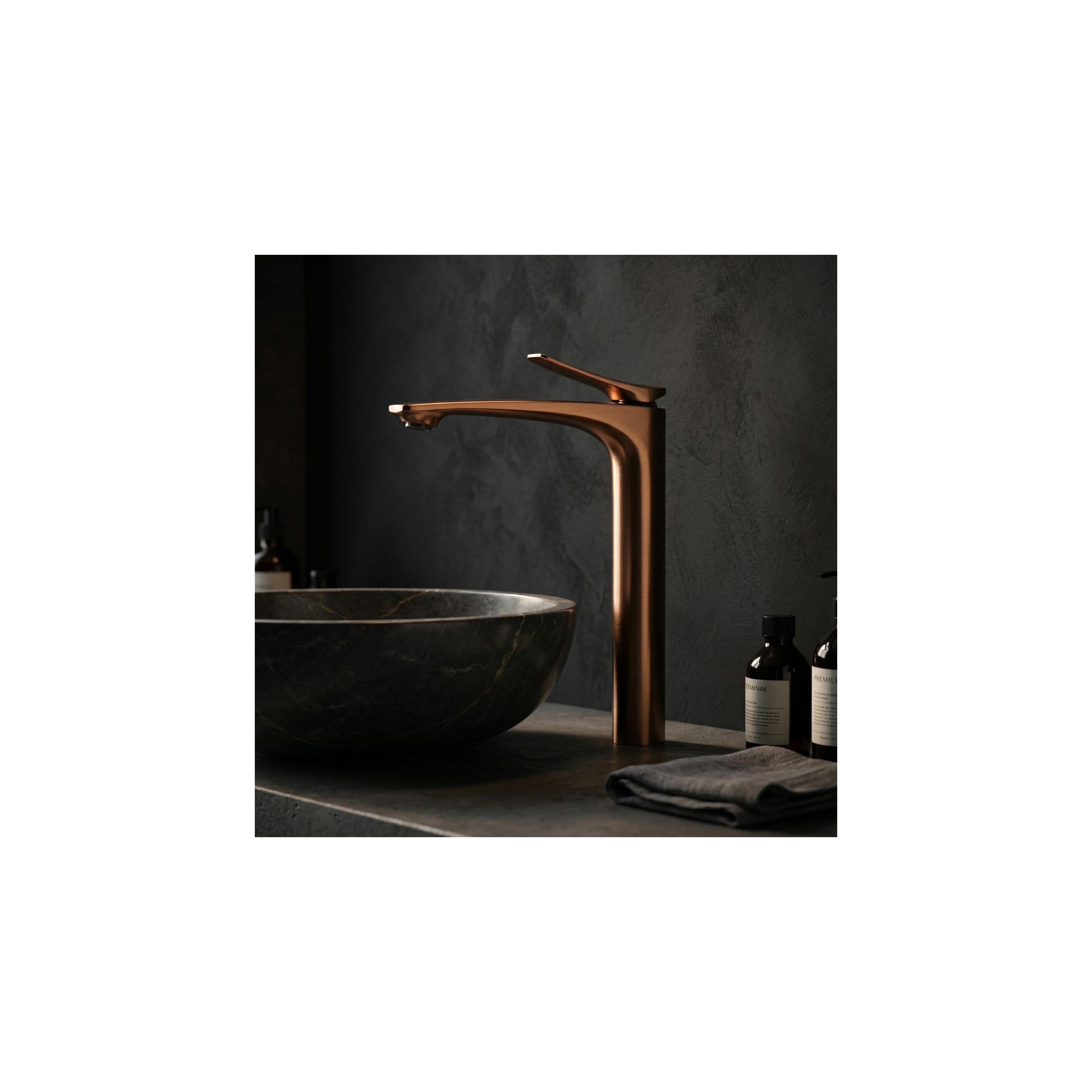 SLAVINA ZA UMIVAONIK PREMIUM Rea Vision Brush Copper High