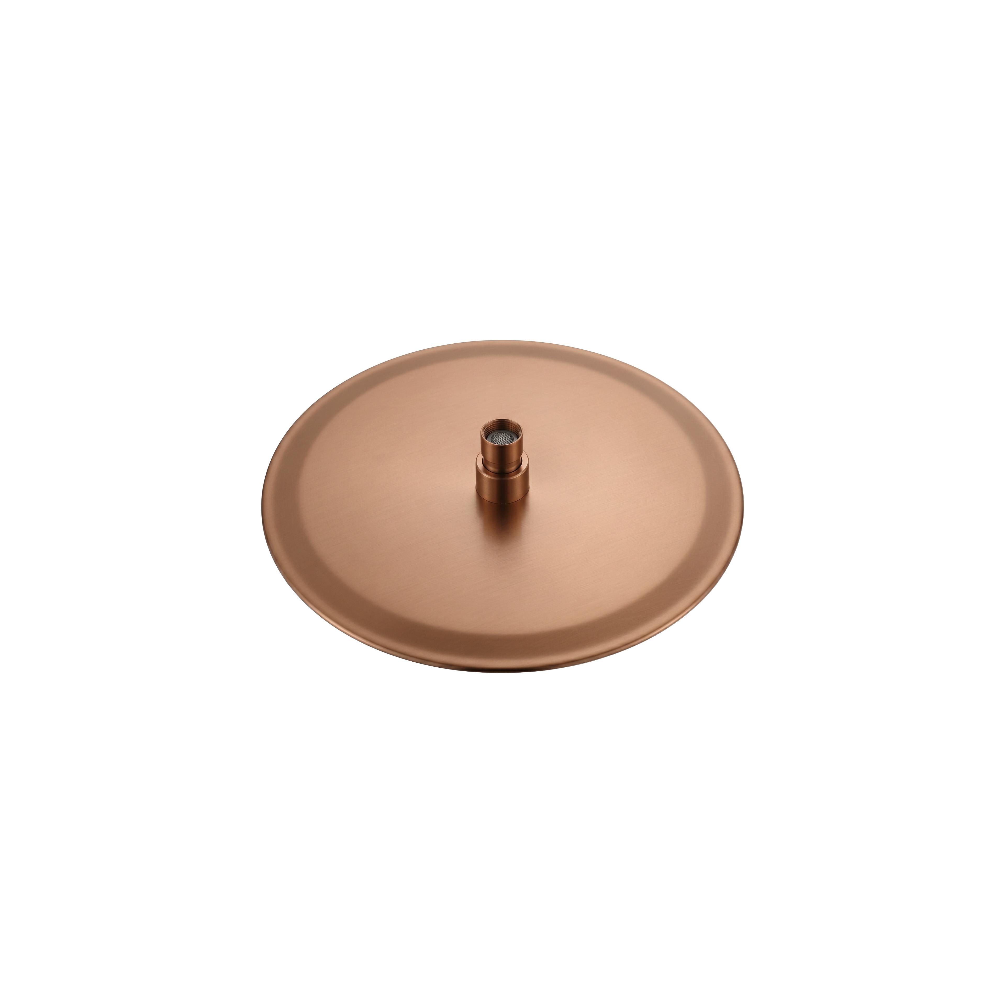 Kerek esőztető zuhanyfej REA JS-P014BRG 30cm Brush Copper