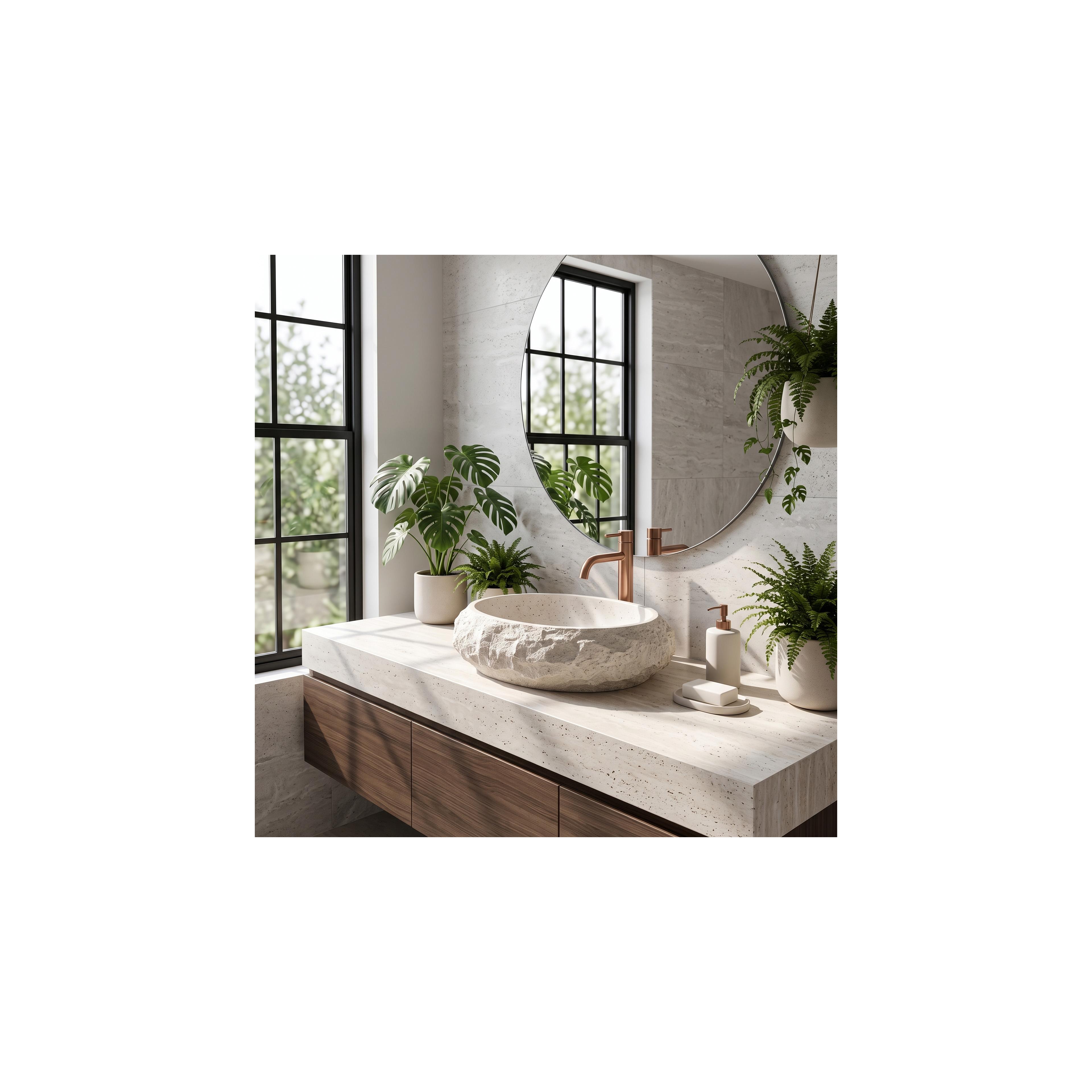 Aufsatzwaschbecken Rea Mika Light Grey