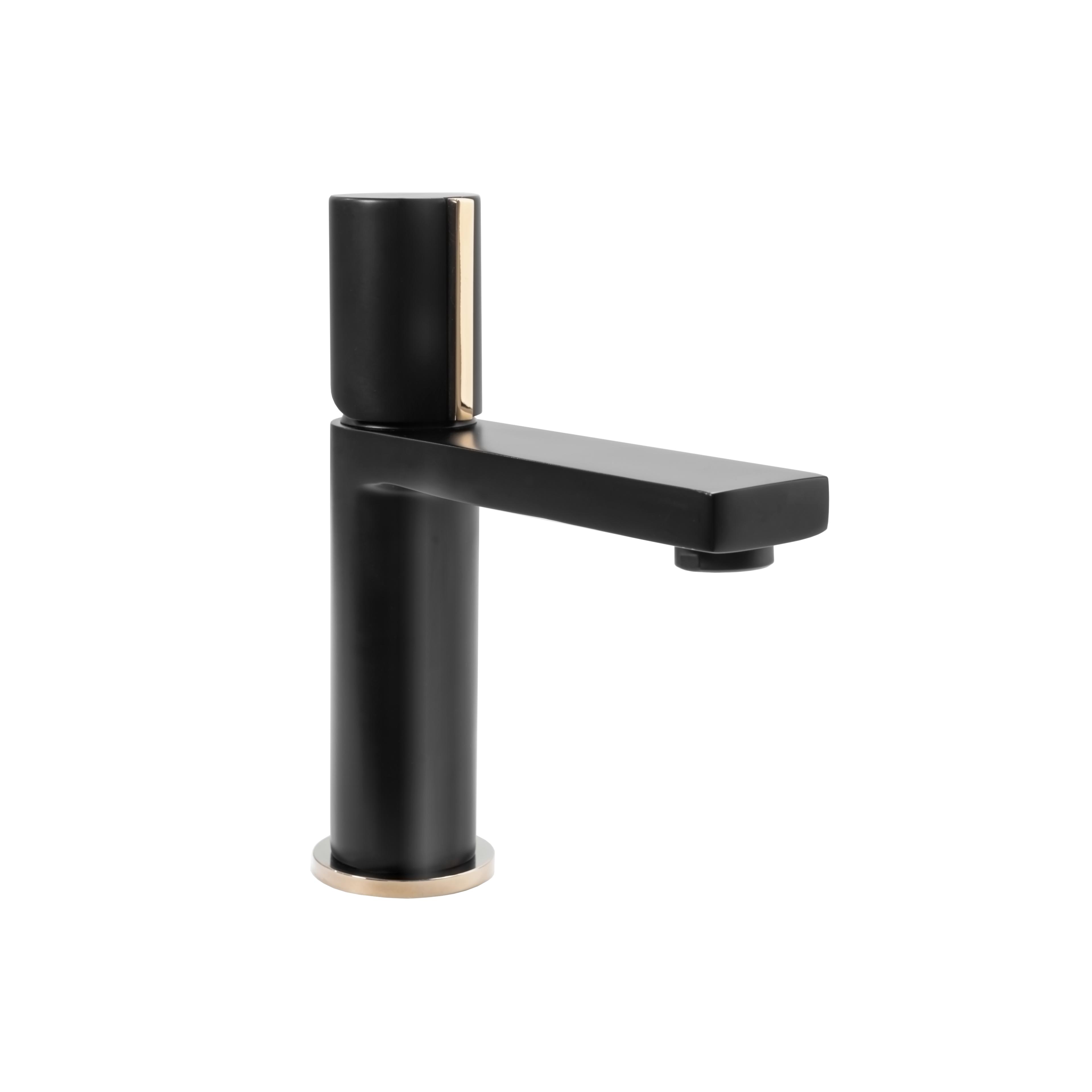 Izlietnes maisītājs REA ICON Black Gold Low