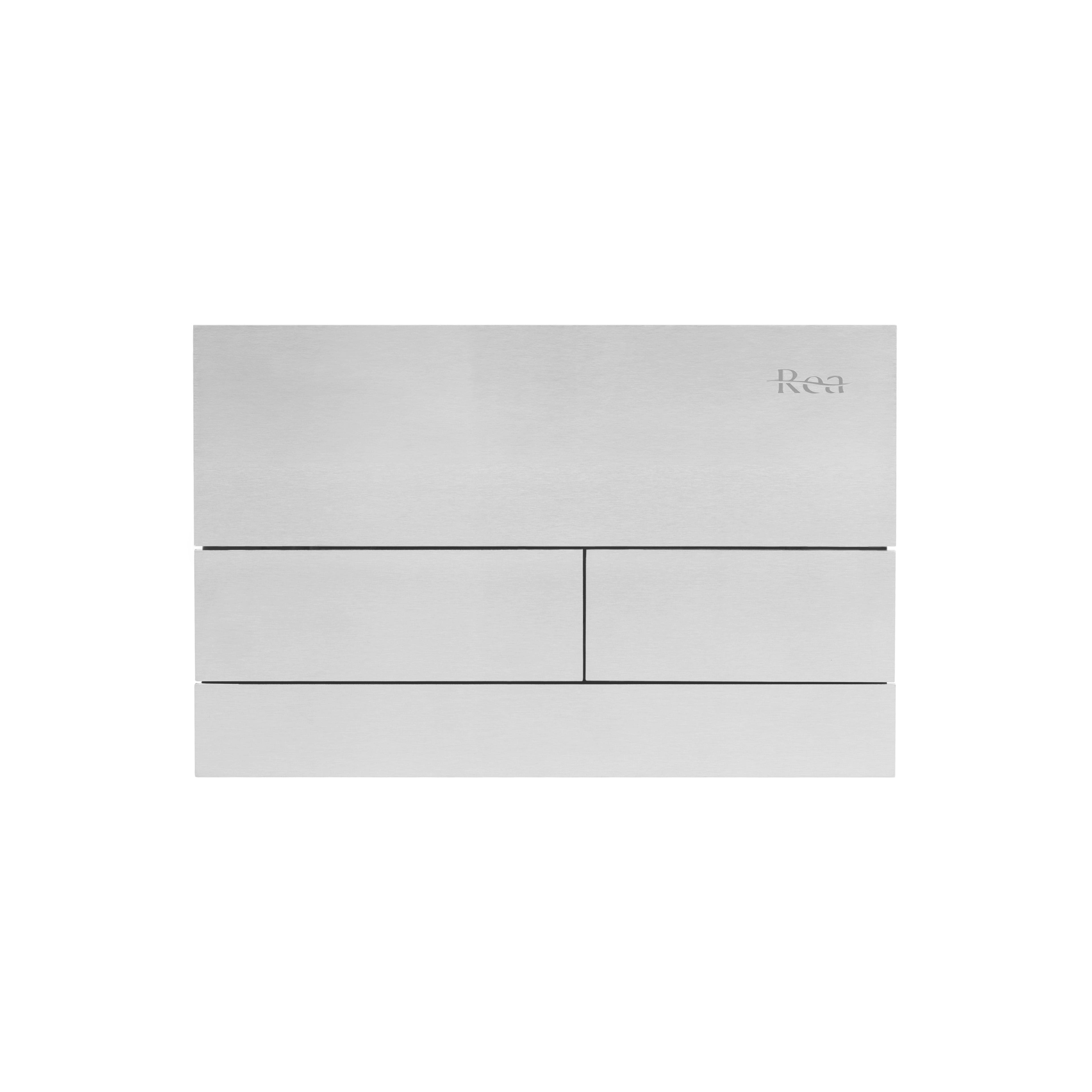 WC öblítő gomb K011A-Q és Slim024N Rea T Brush Steel