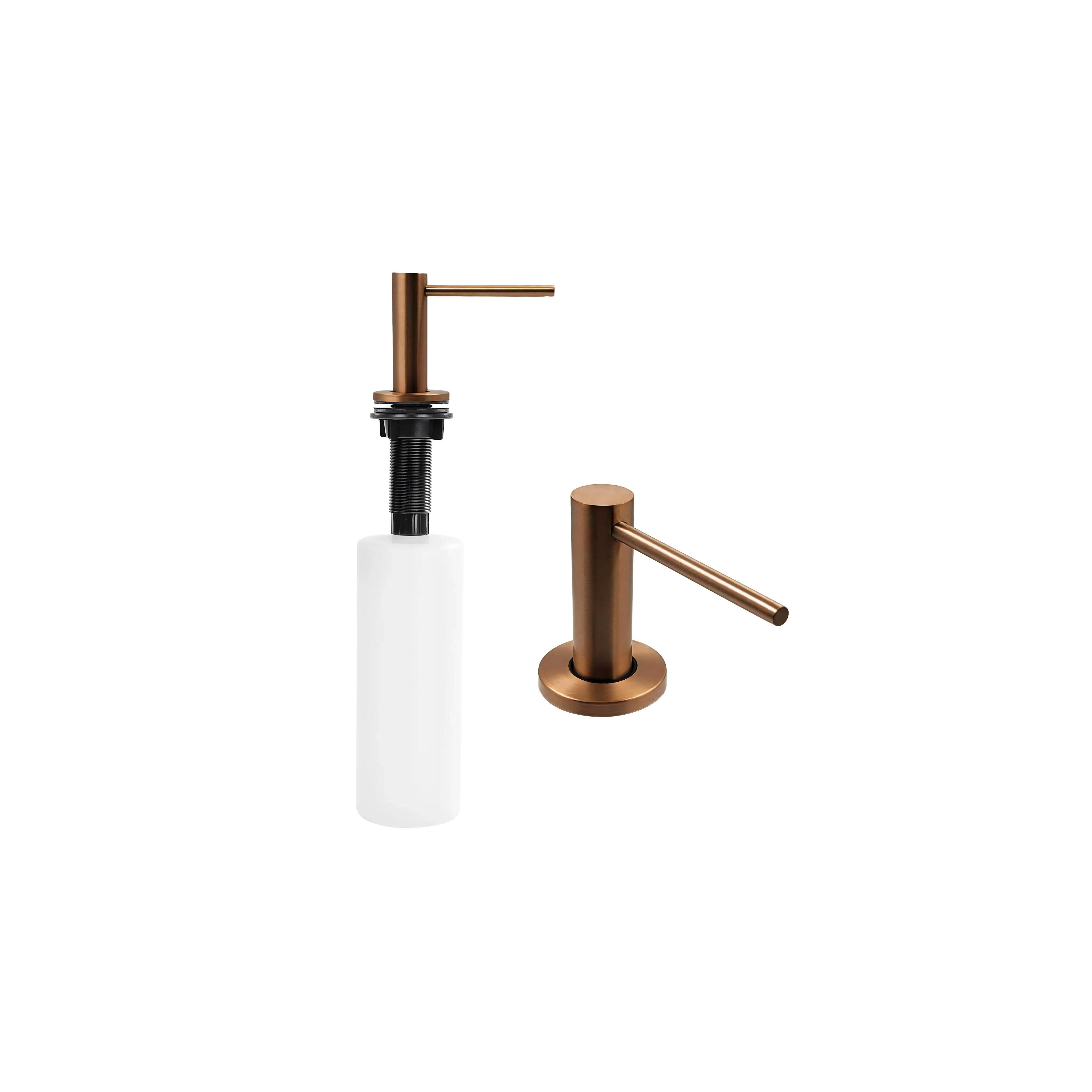 Dispenser för vätska i handfatet Rea DEX Brush Copper