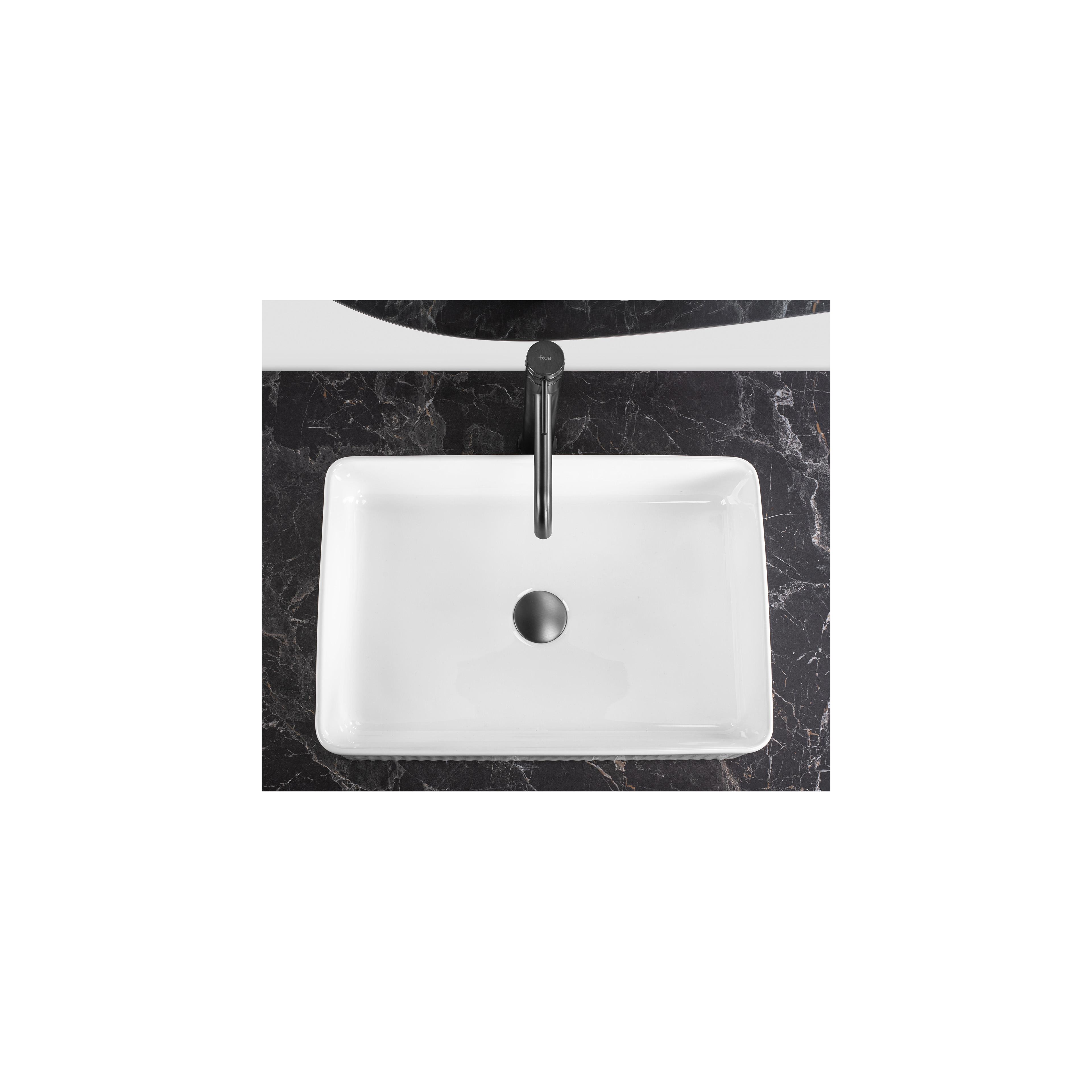 Countertop washbasin Rea Fiorella