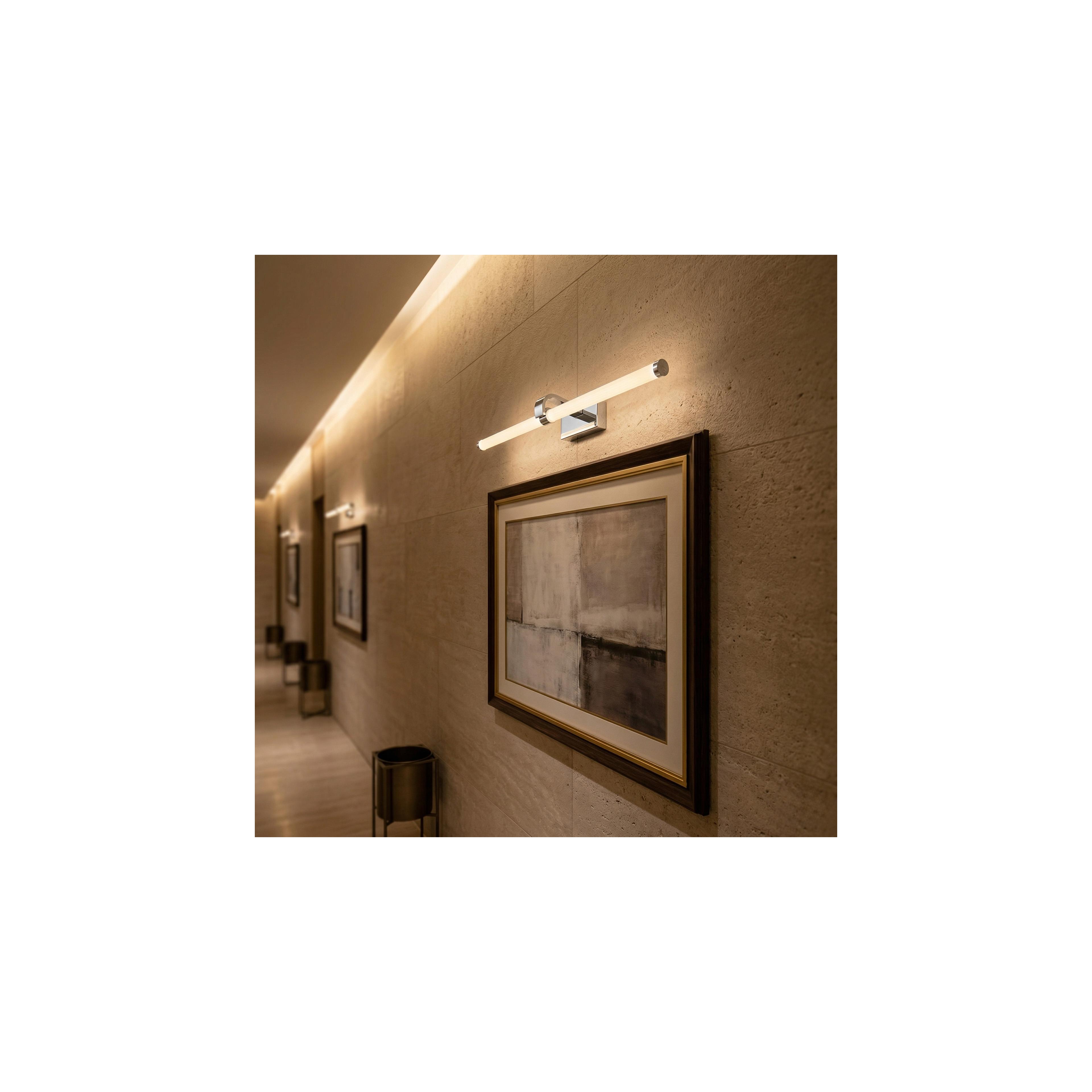 Bad LED-Wandleuchte APP1882-1W 60cm CHROME