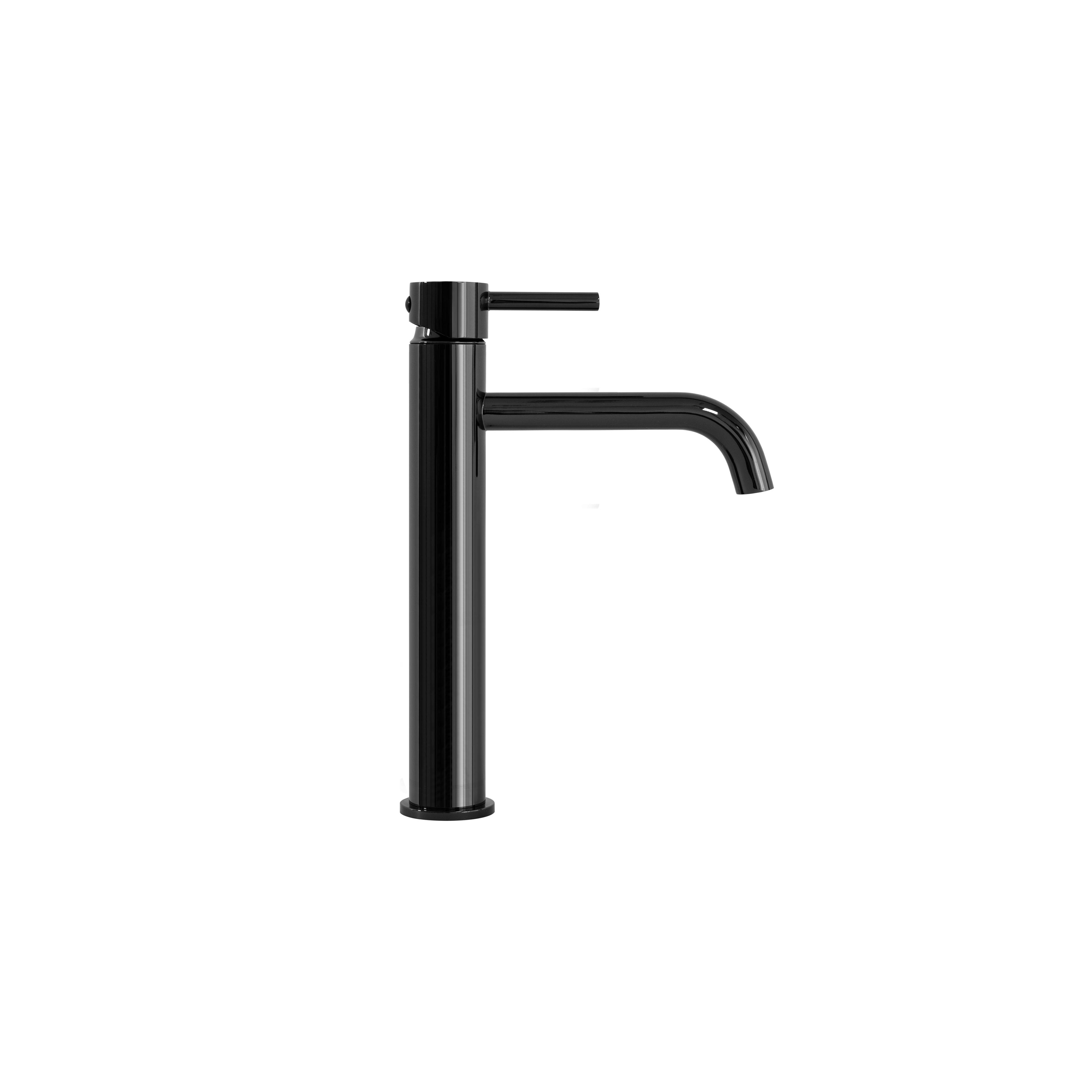 Bathroom faucet Rea Lungo BLACK metallic High