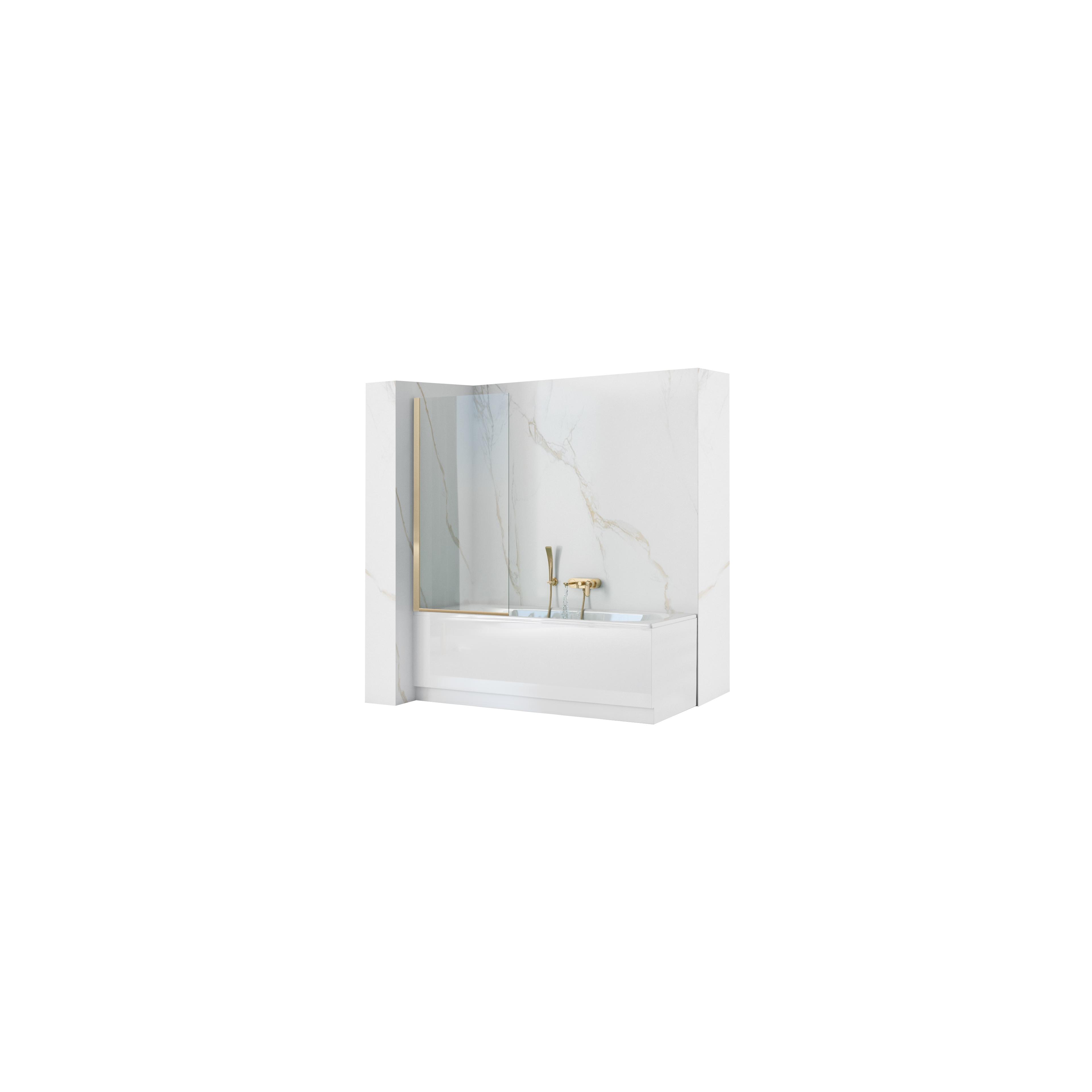 Badewanneaufsatz Rea Elegant Gold 70