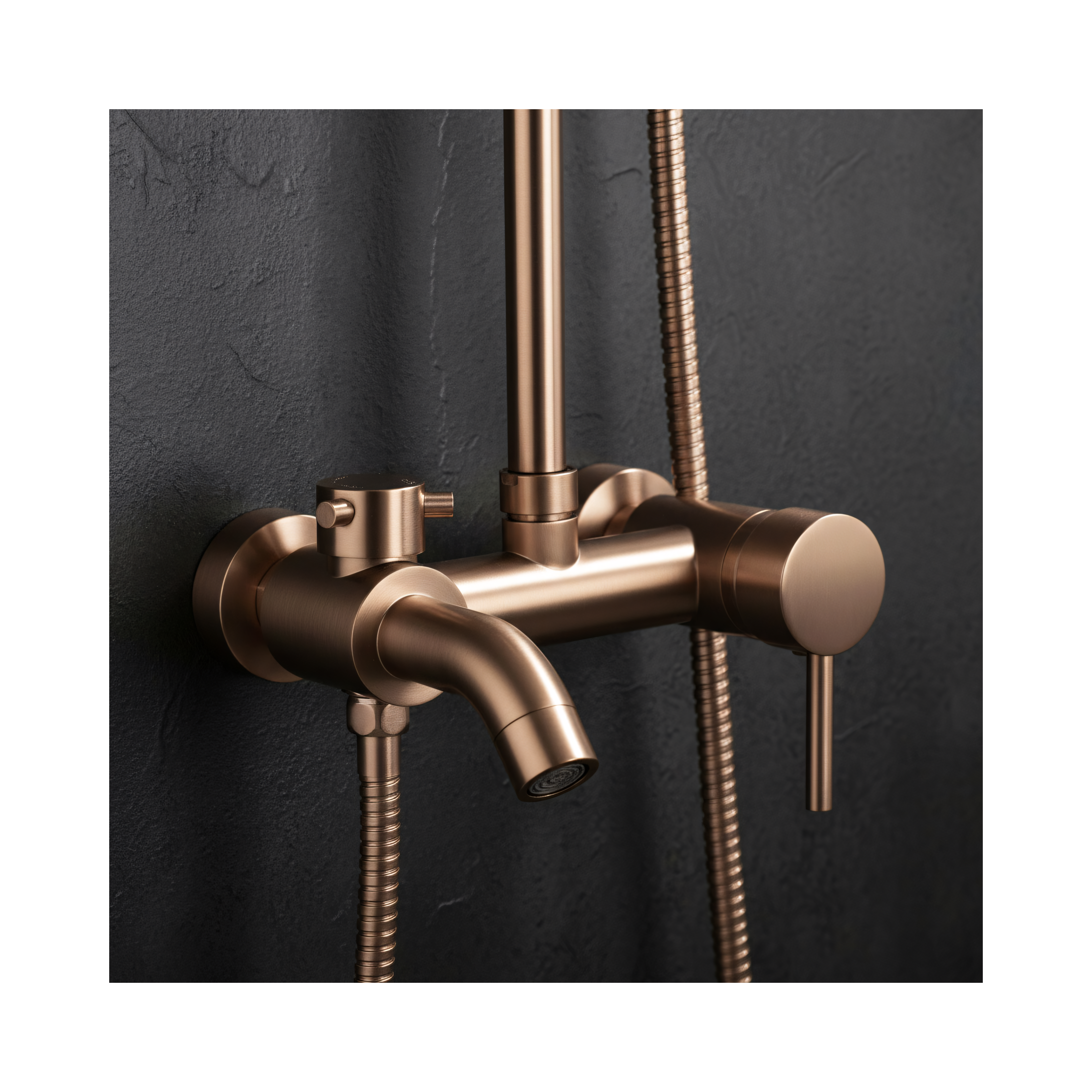 Set doccia Rea Luis Brush Copper