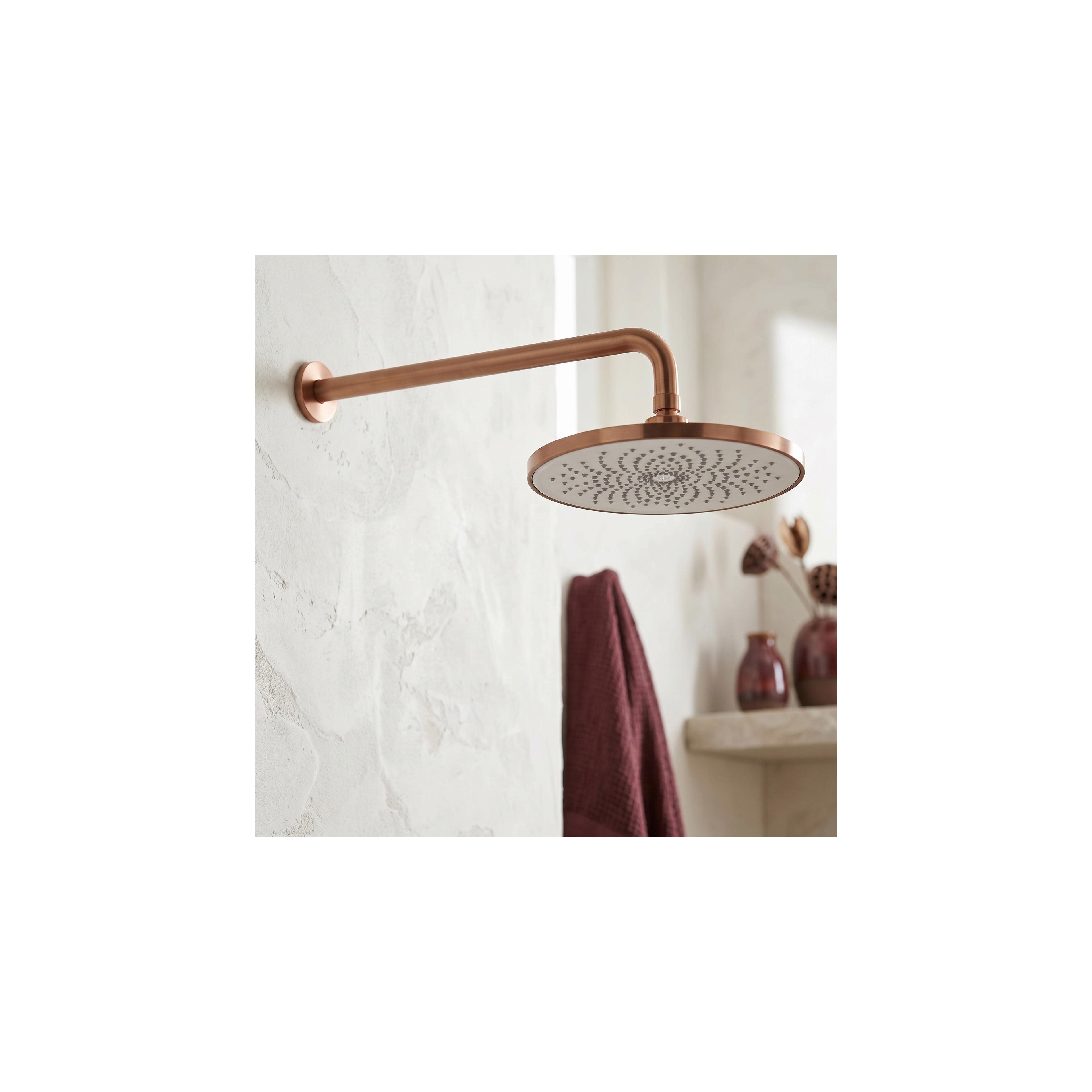 Okrugla tuš ruža REA JS-021BRG Brush Copper