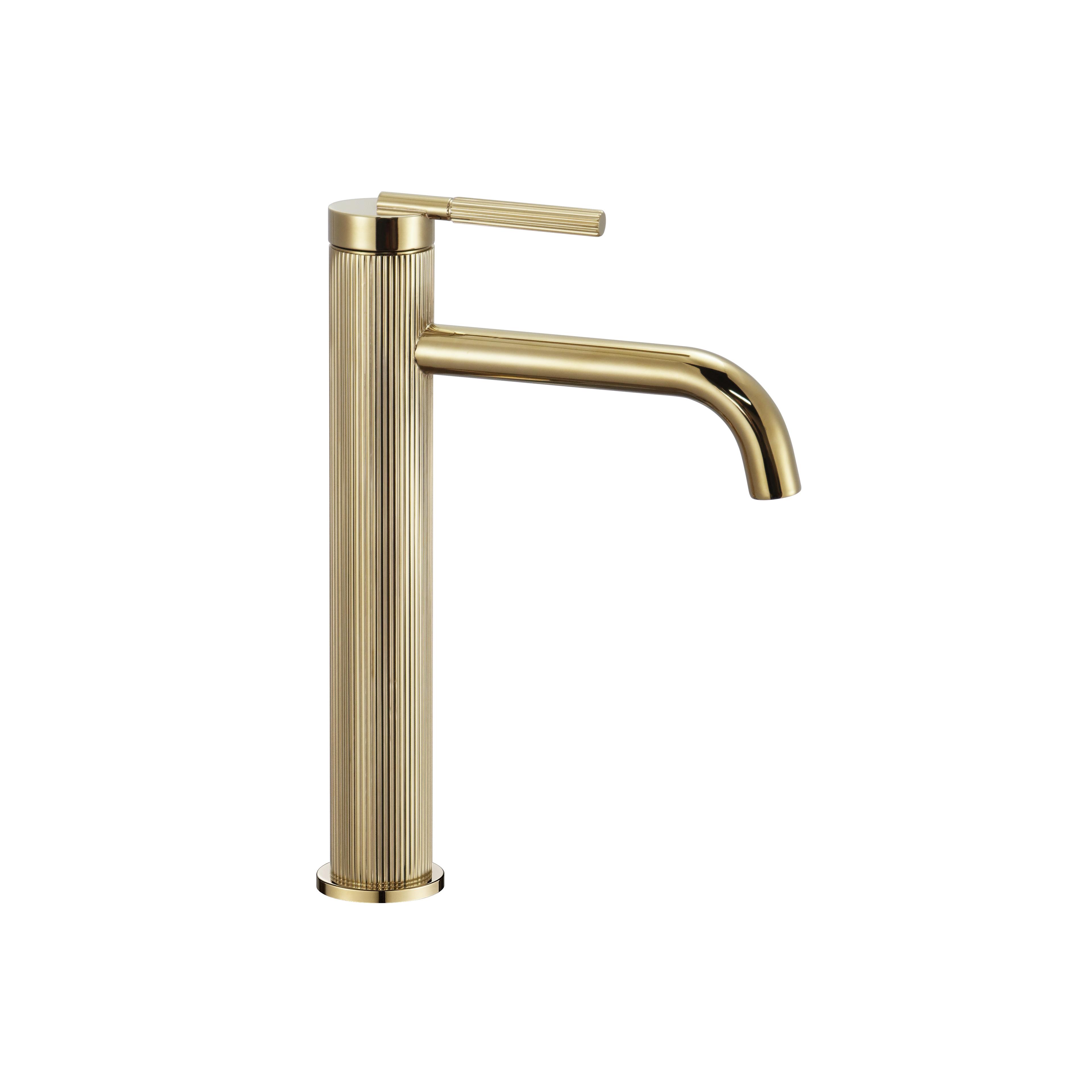 Waschbeckenarmatur Rea Argon Gold high