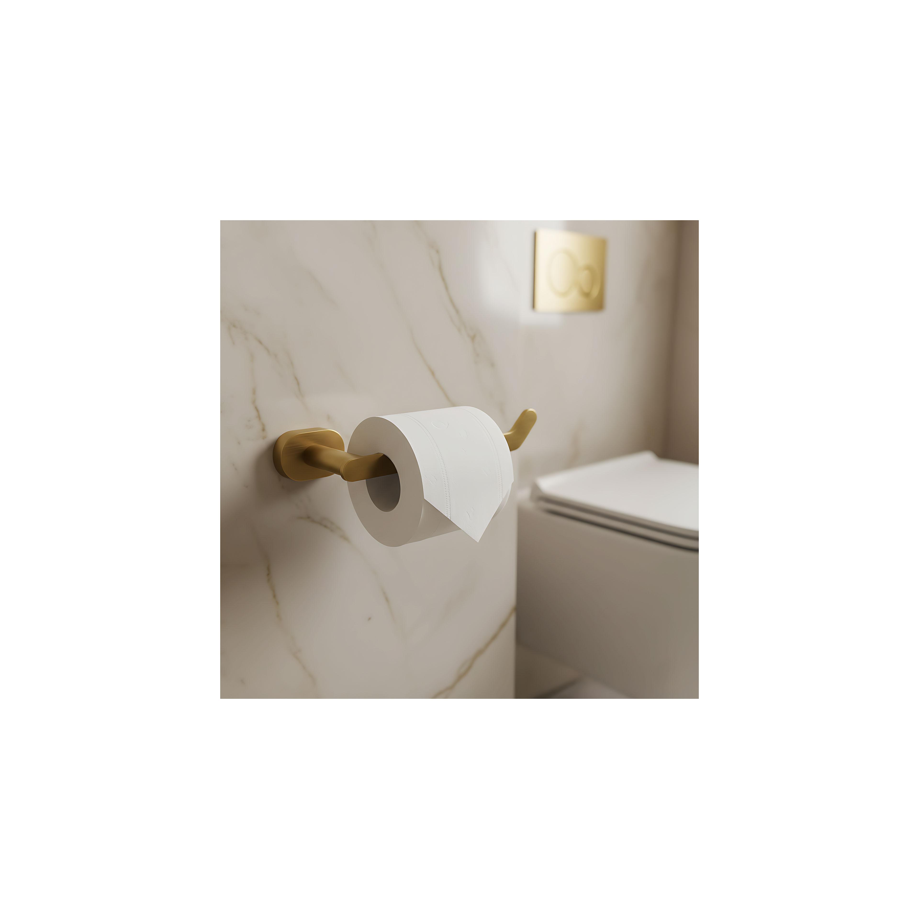 Halter für Toilettenpapier 109 Til Brush Gold