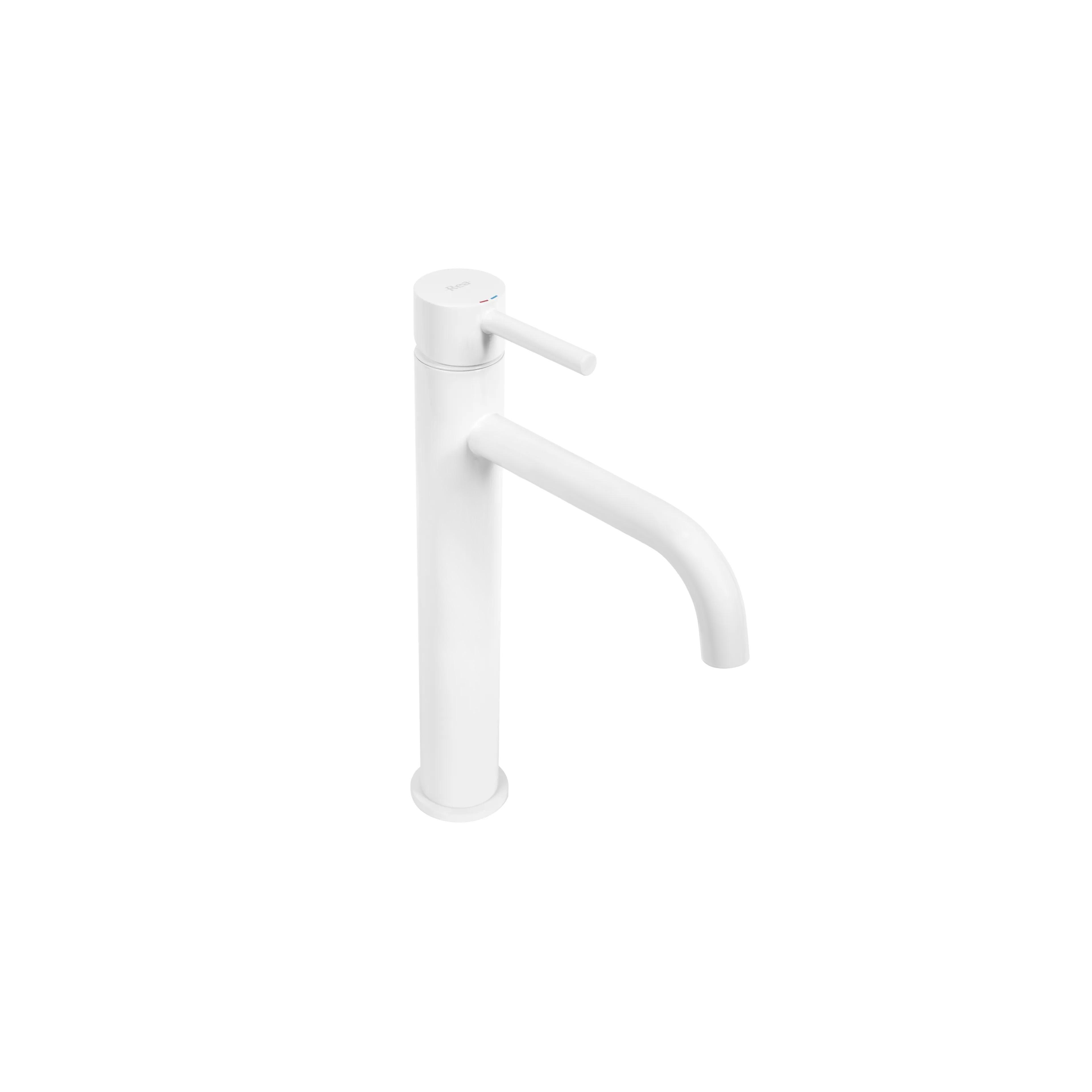 Waschbeckenarmatur Rea Lungo White High