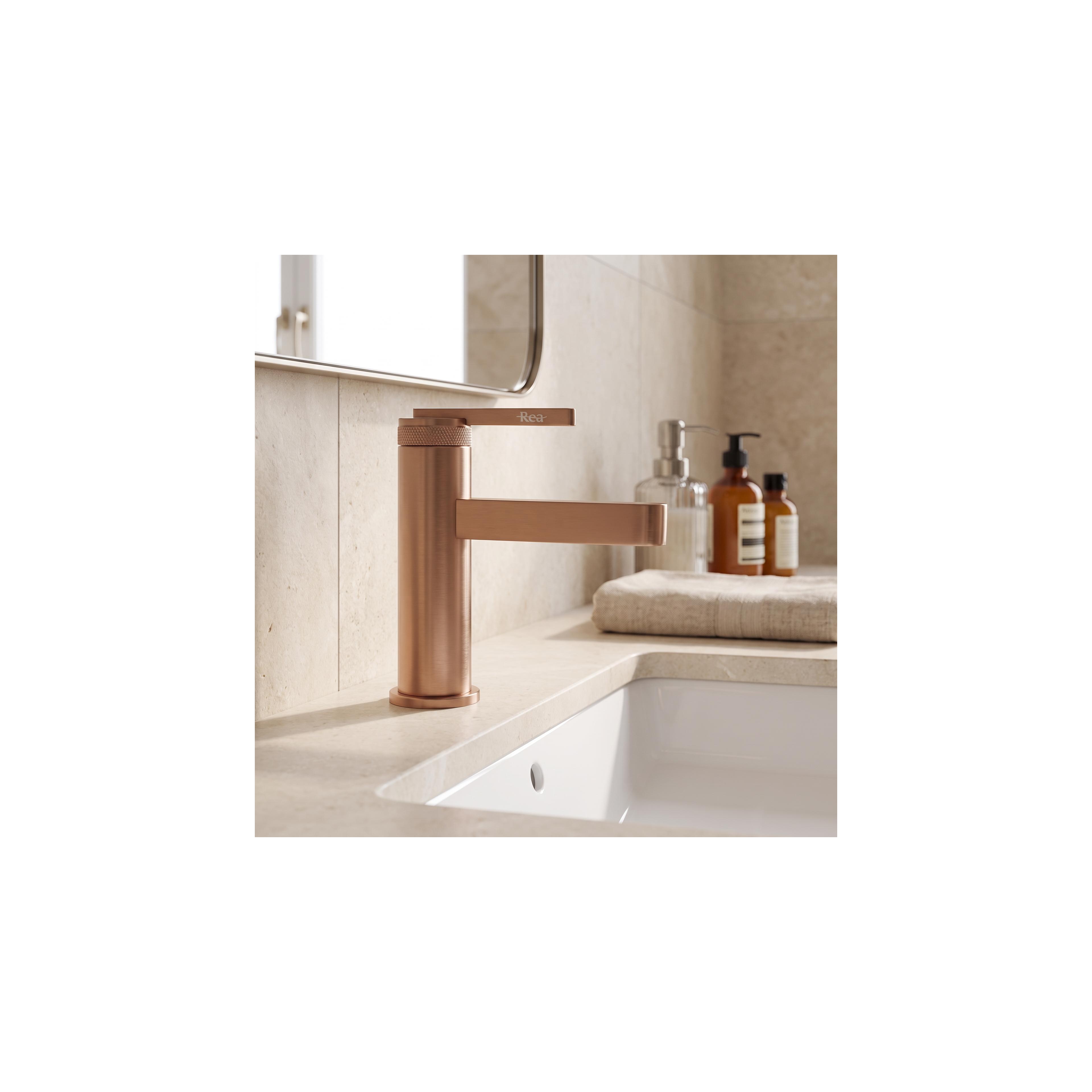Bathroom faucet Rea Grace Brush Copper