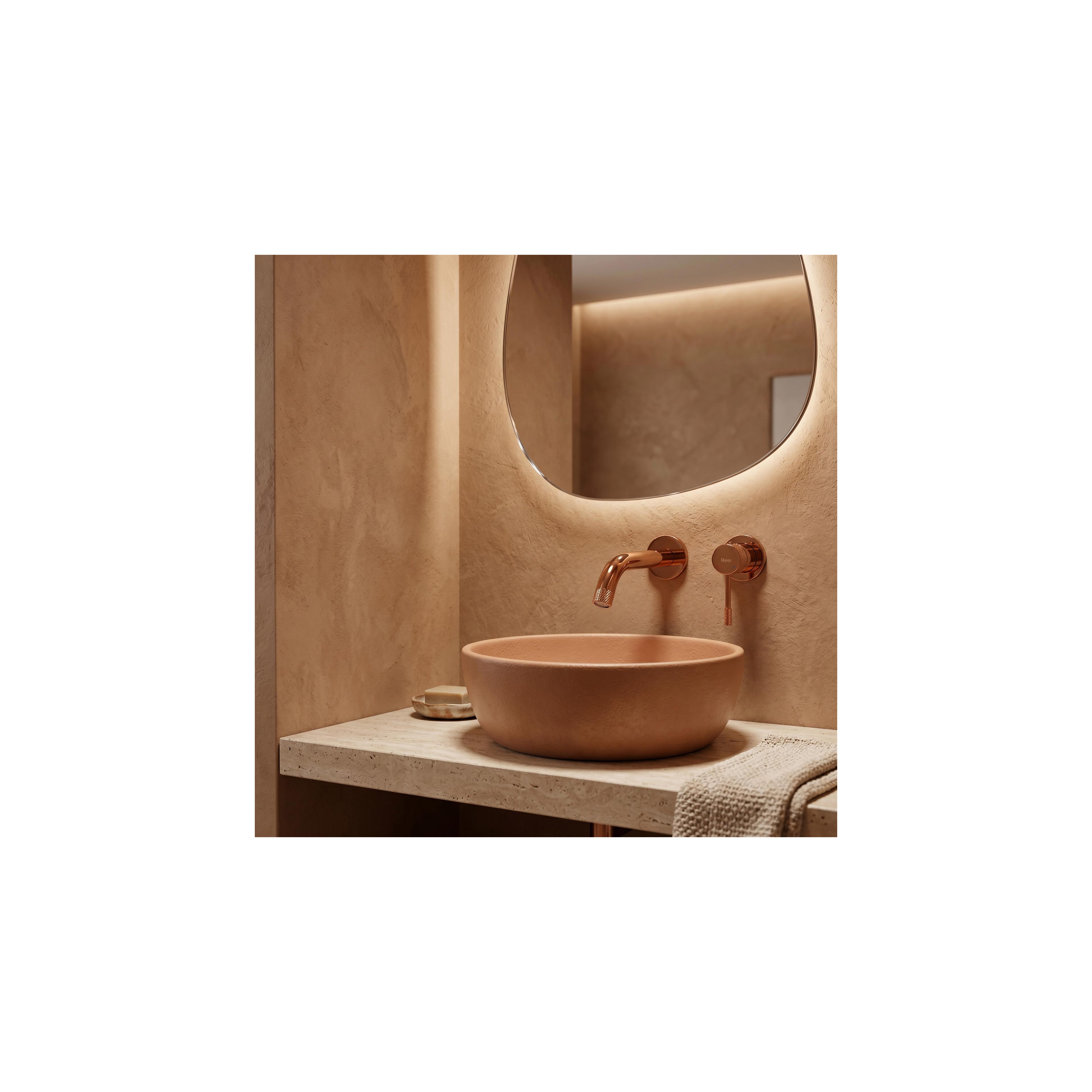 Wall Mounted faucet REA Venti Copper