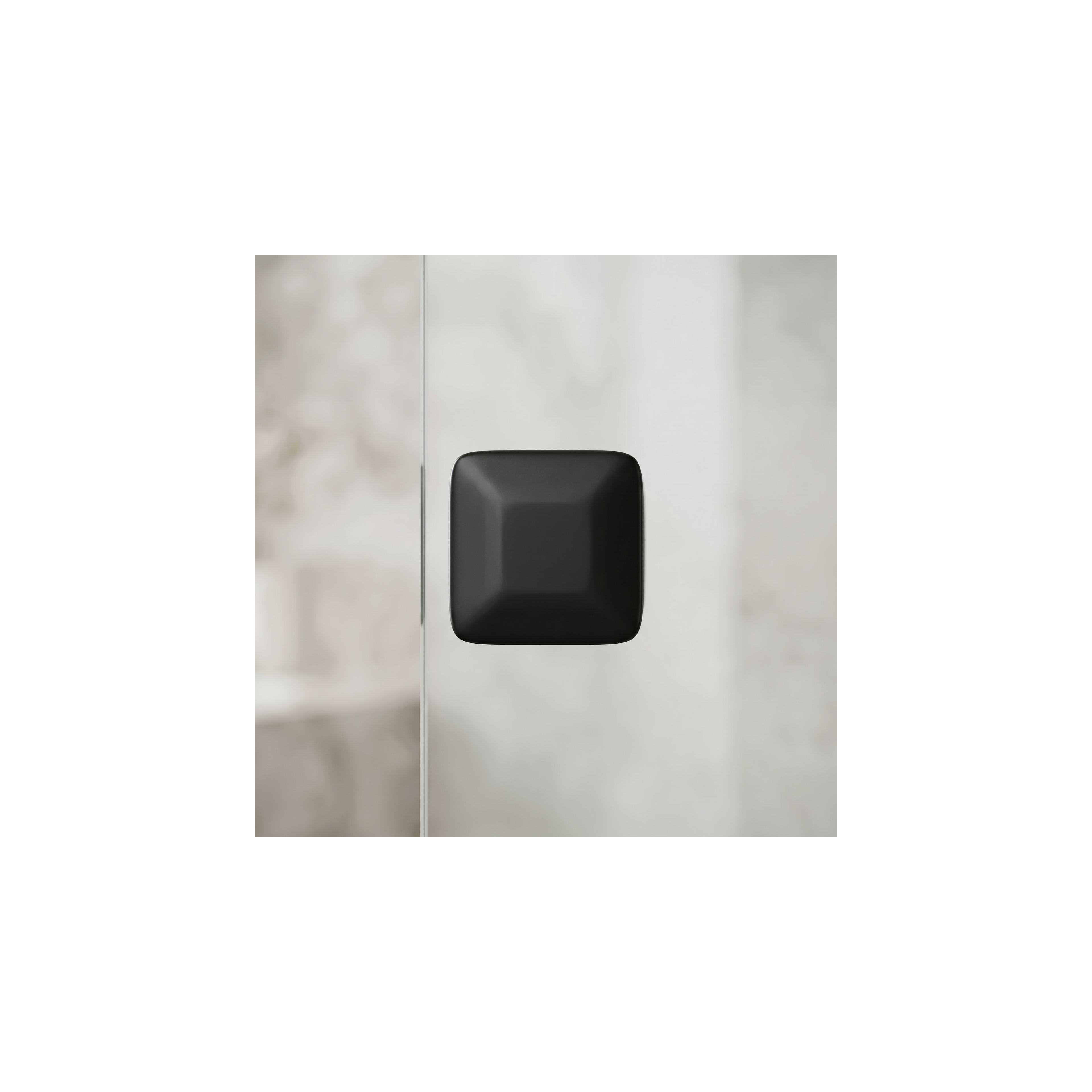 Shower door handle Rea 04 Black