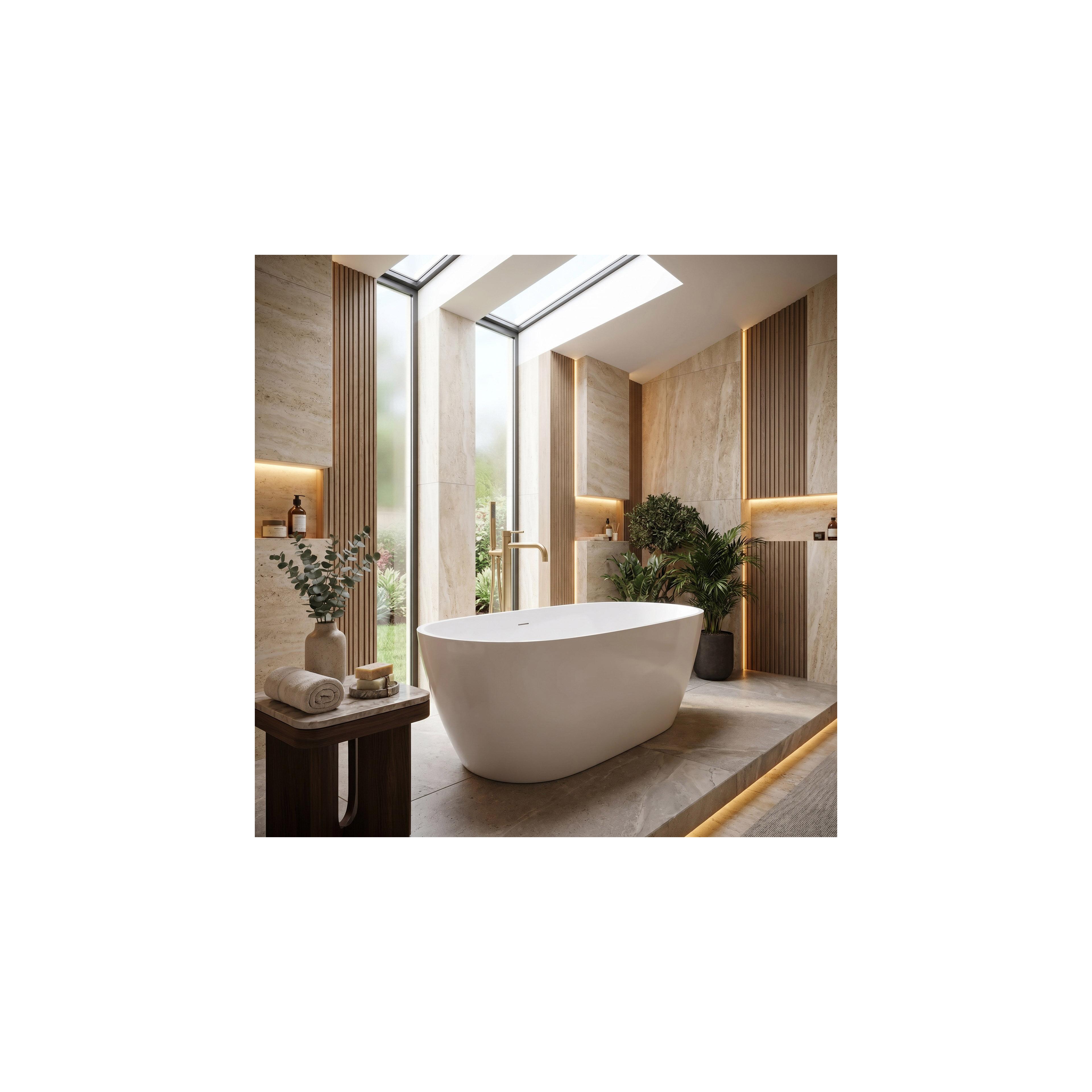 Free-standing faucet Rea Venti Brush Gold