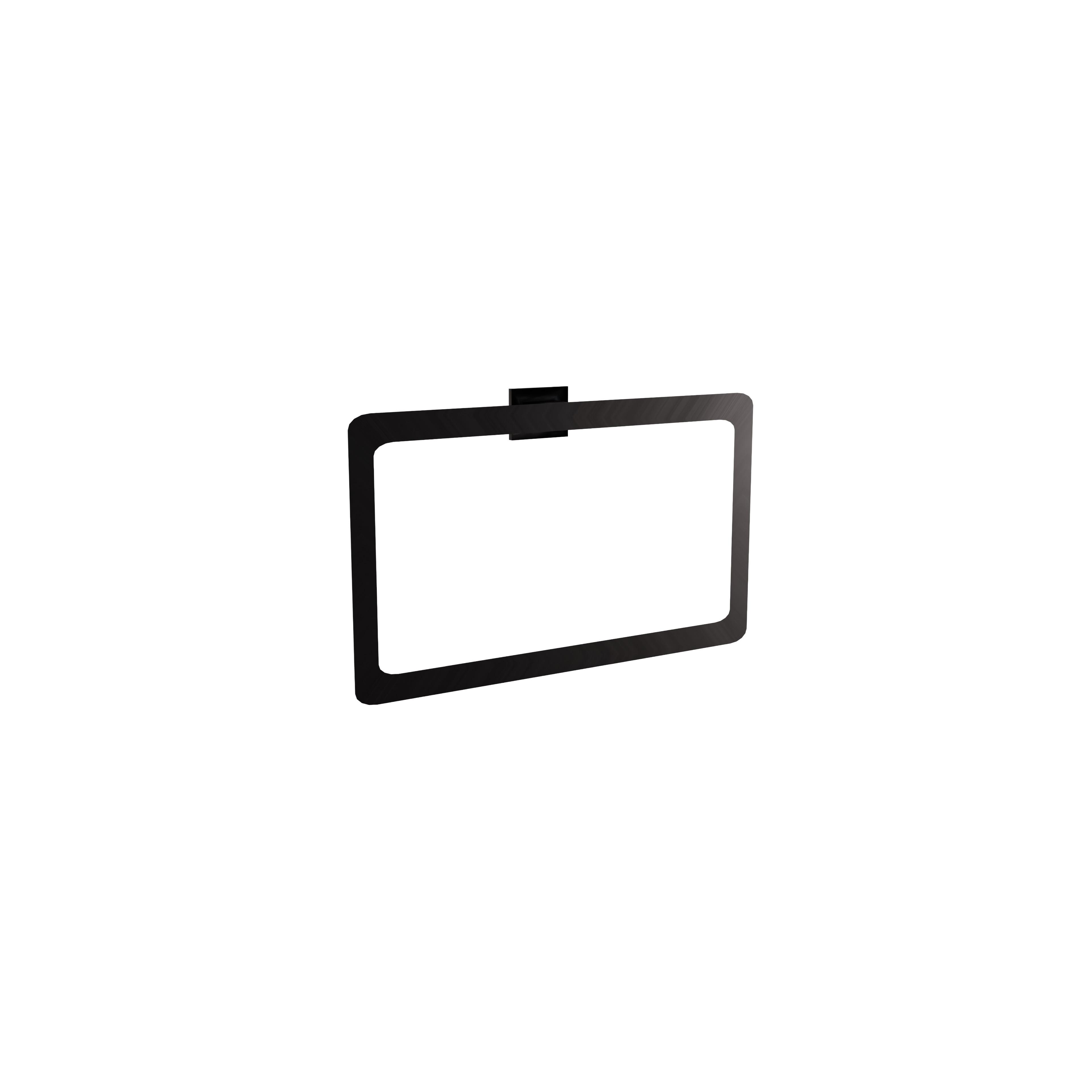 Handtuchhalter Ring 210 OSTE MATT BLACK