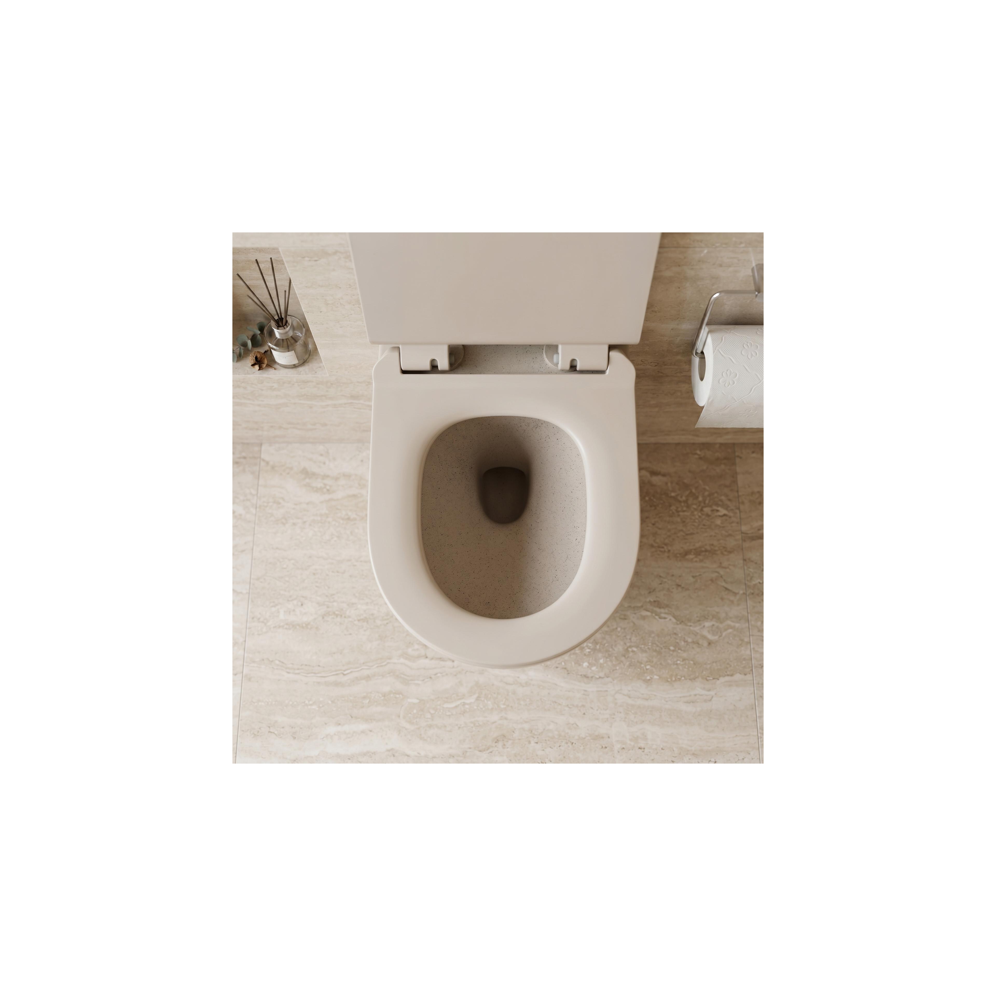 Toilet bowl REA Carlo Mini Tornado Greige