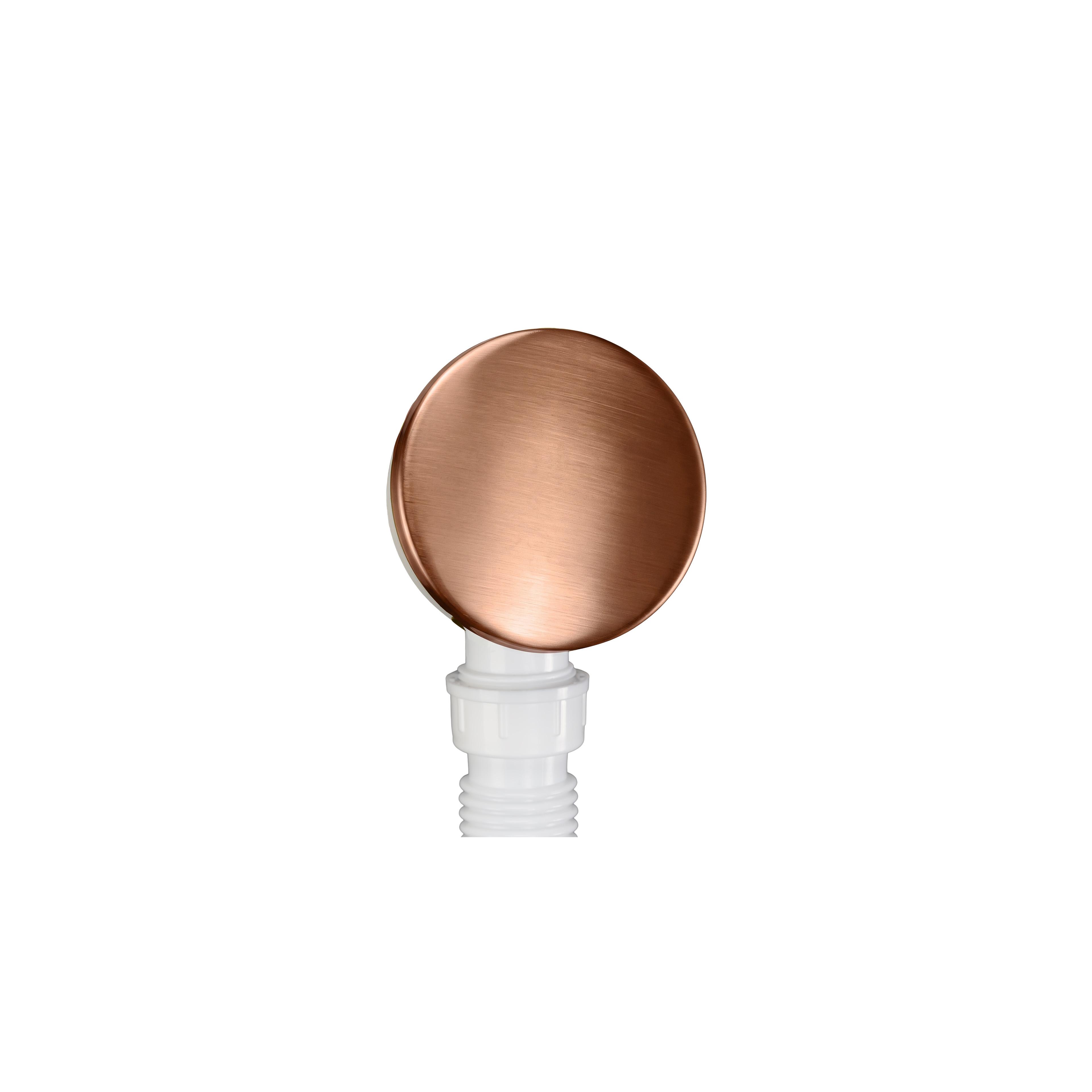 Badewannensiphon Rea mit Klick-Klack-Ablaufventil Brush Gold