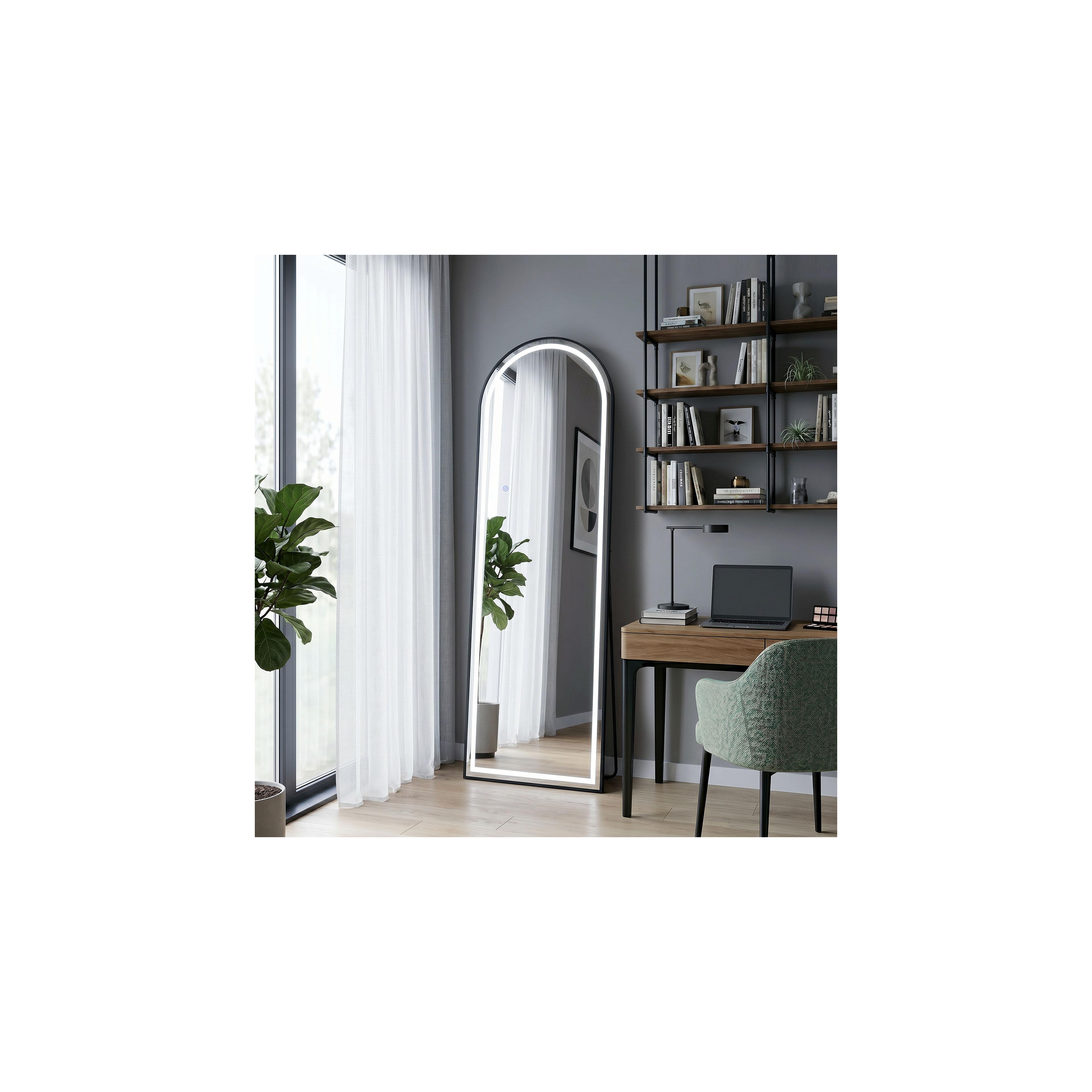 LED-SPEGEL Orbit 50x160cm Black