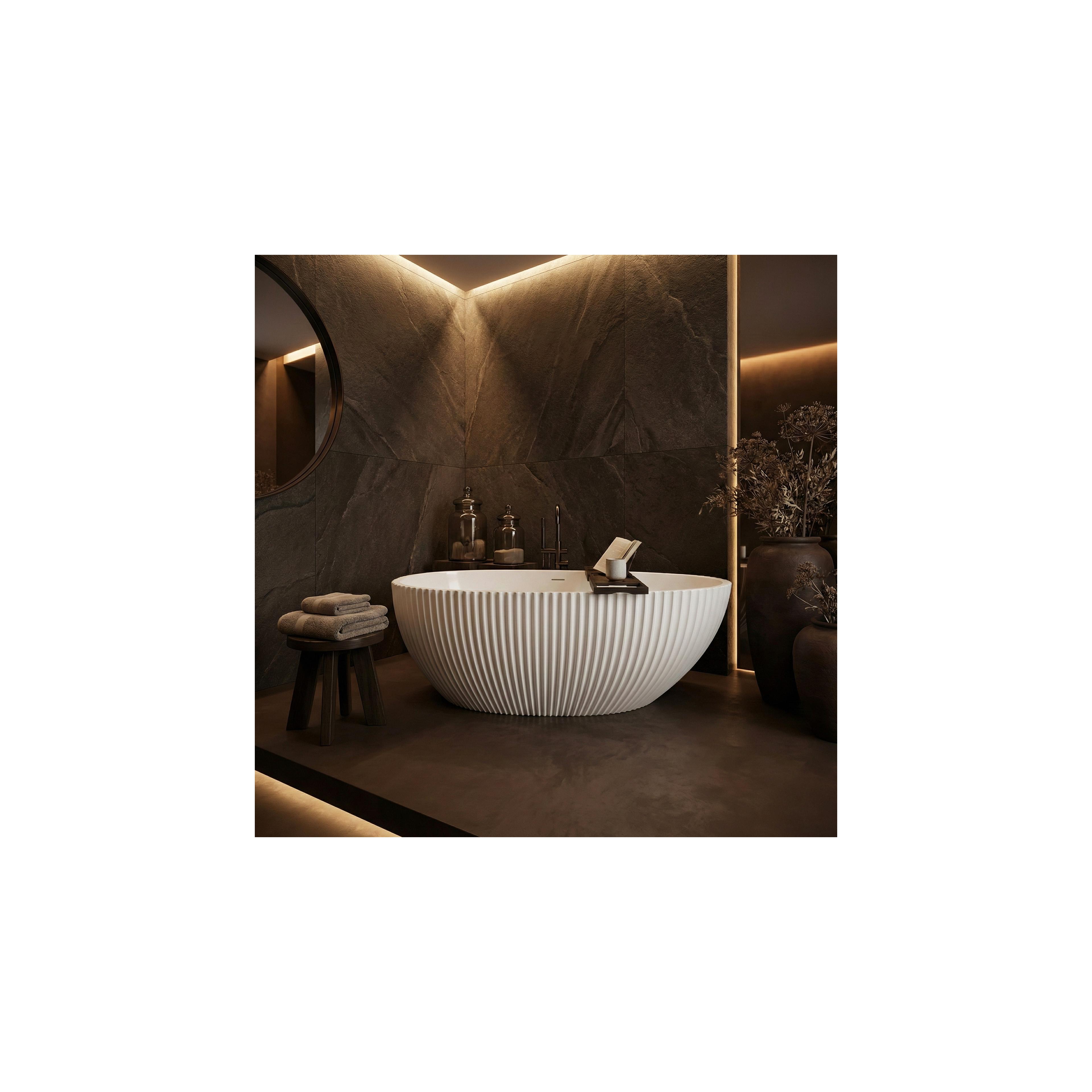 Freistehende Acrylbadewanne Carmen 170