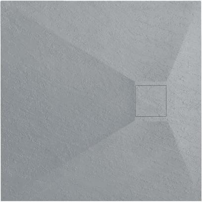 Duschtasse Magnum Grey 90x90