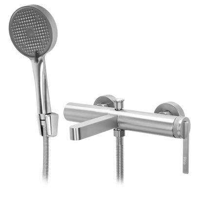 Harjattu kylpyammehana REA Grace Brush Nickel