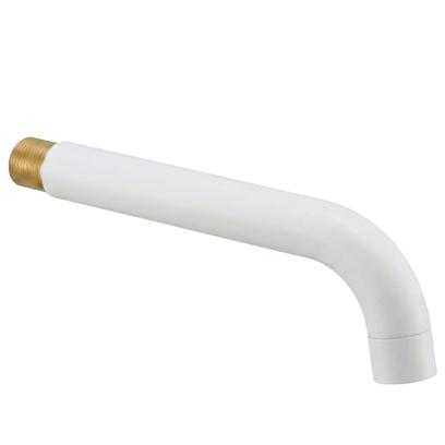 Чучур за смесител за вграждане Rea Lungo 20 cm White