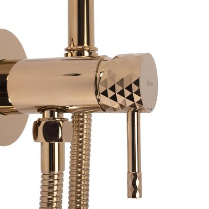 Bateria Bidetowa REA Lungo Loop Diamond Miedź
