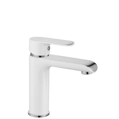 Waschbeckenarmatur REA Bloom White Chrom Low