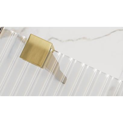 Duschwand Rea Aero Intimo Gold Brush 120