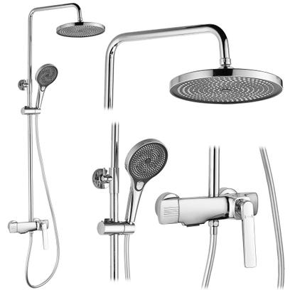 Shower set REA REBEL CHROME