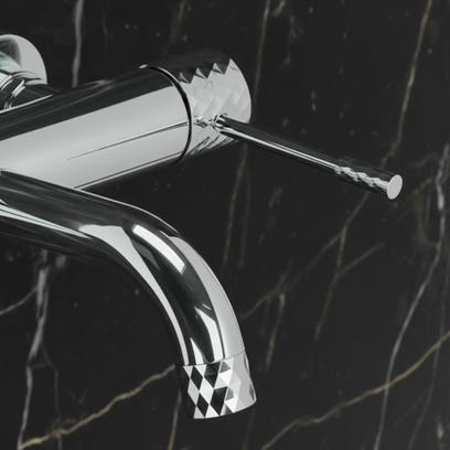 Wannenarmatur Rea Lungo Diamond Chrome