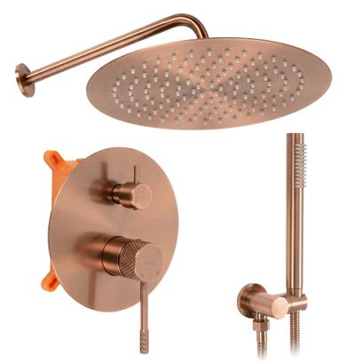 Shower system Rea Venti Brush Copper + BOX